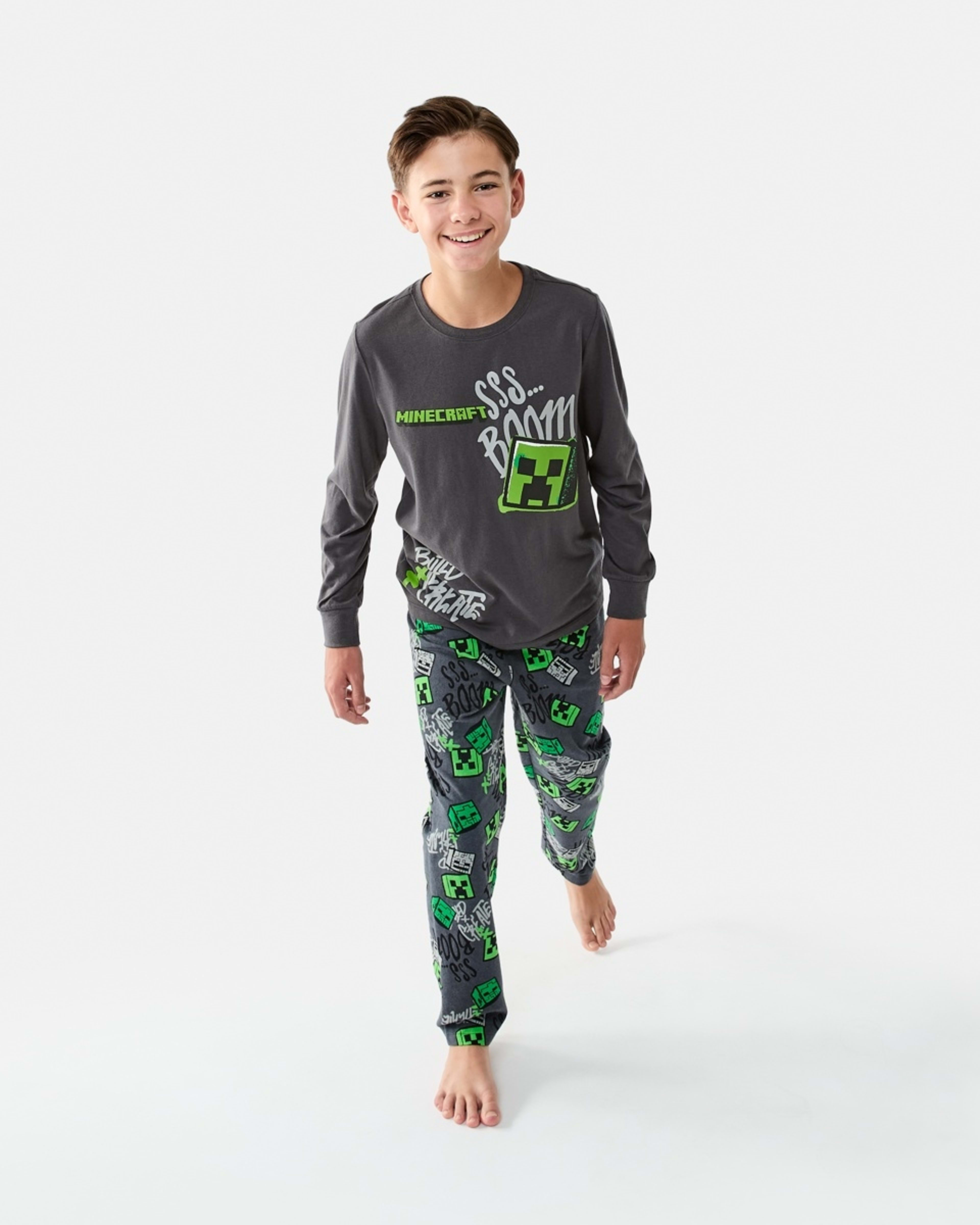 1 Minecraft License Pyjama Set Minecraft, 1 of 9