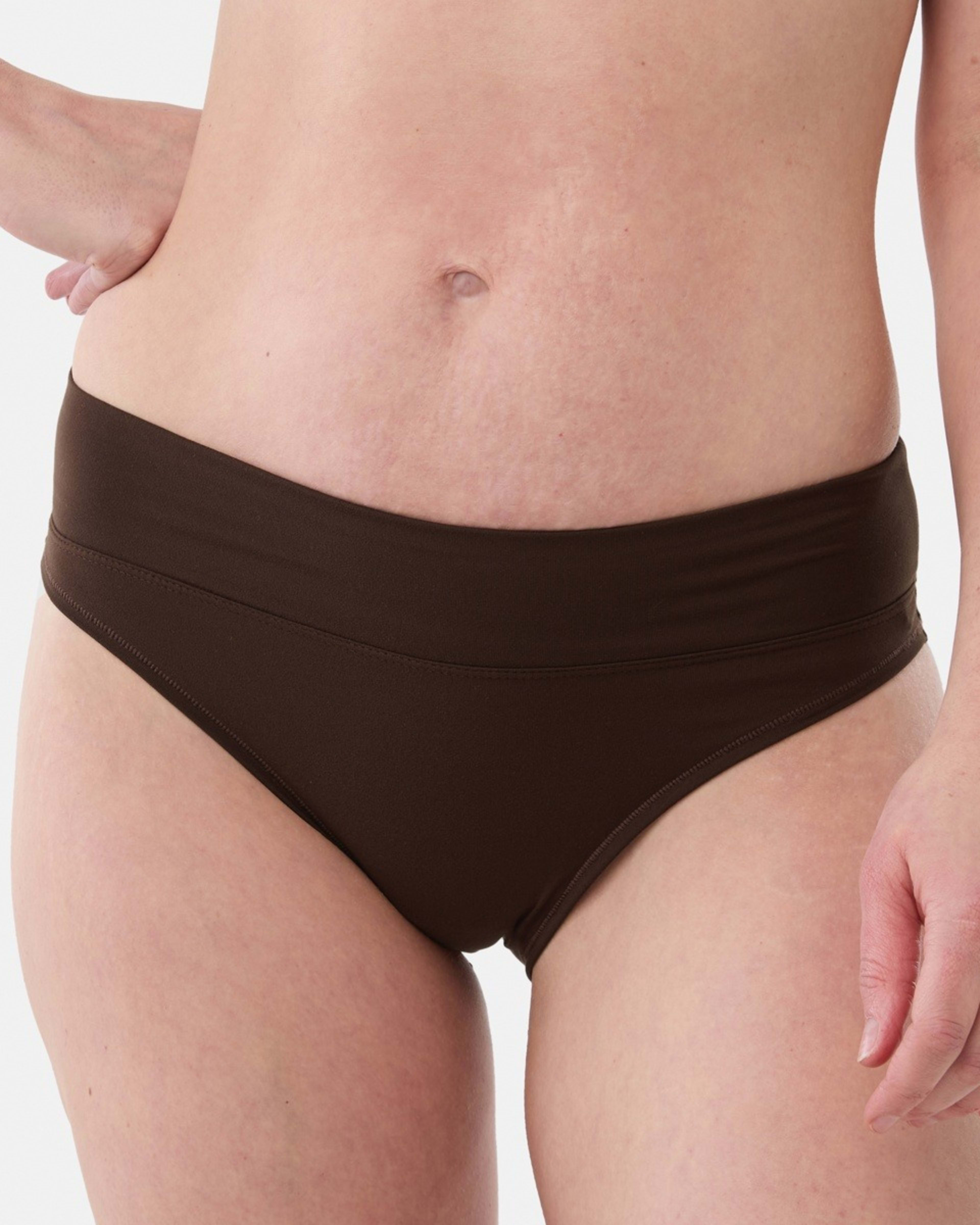 5 3 Pack Ultra Soft Hi-Cut Briefs BALLERINA, STEEL GREY, CHOCOLATE FUDGE, 5 of 8