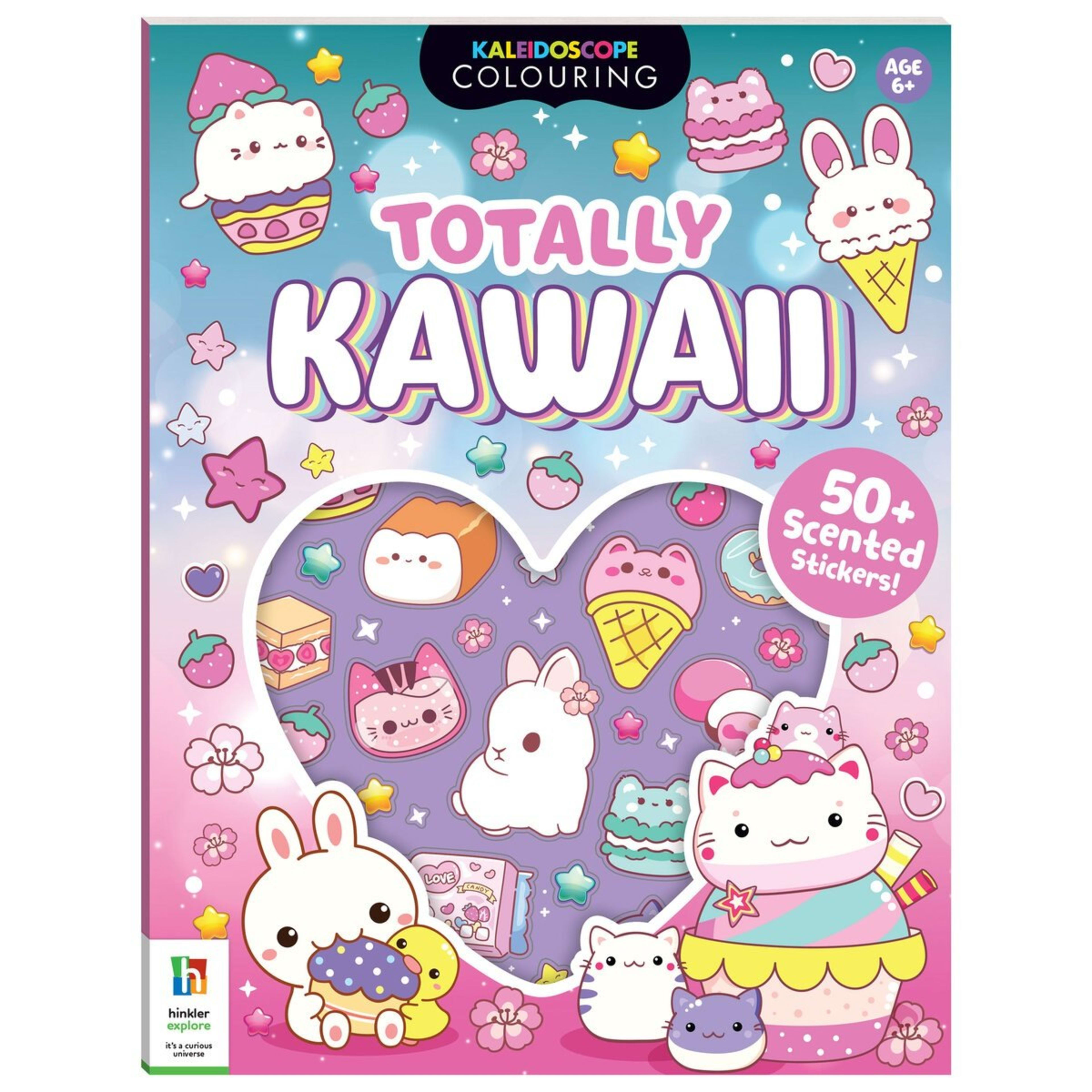 1 Kaleidoscope Colouring: Totally Kawaii - Book, 1 of 6