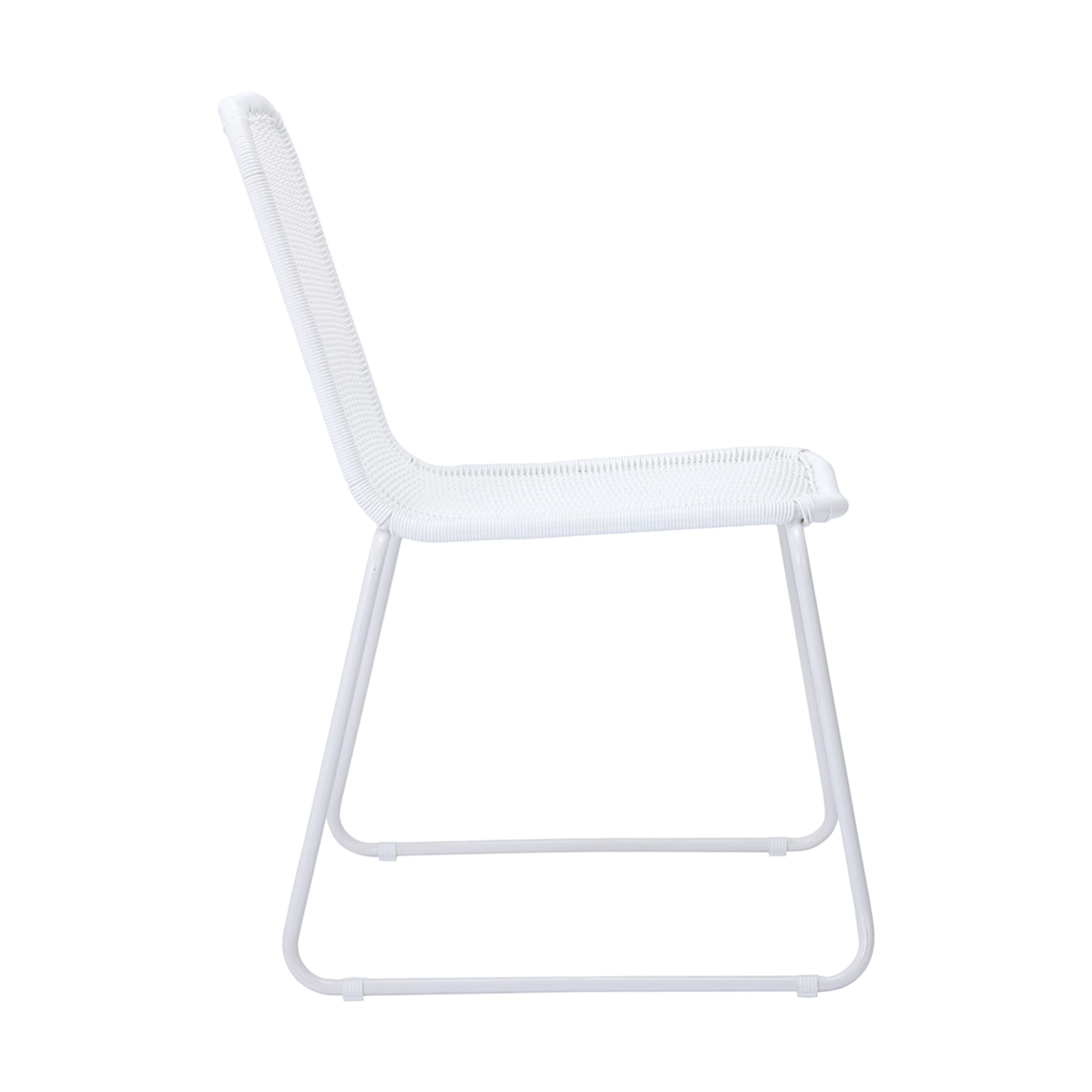 Positano Woven Dining Chair White Kmart