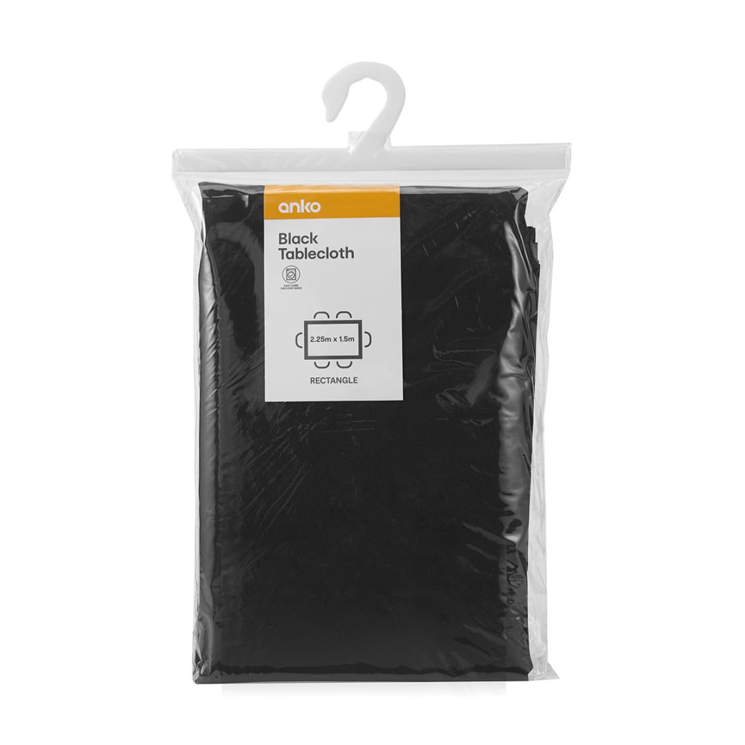 Black Tablecloth Kmart NZ