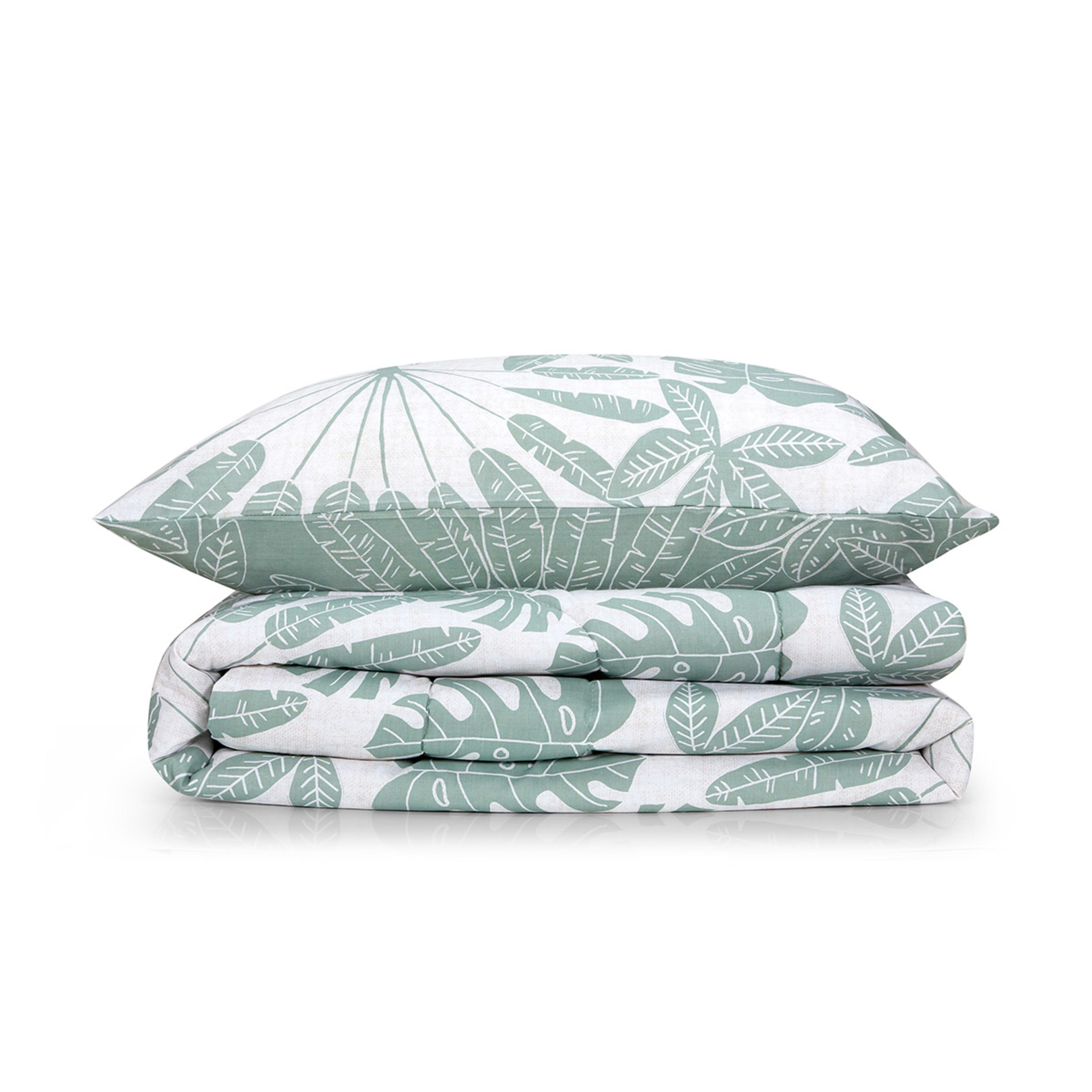 10 Peta Cotton Rich Reversible Comforter Set - Single Bed, 10 of 10