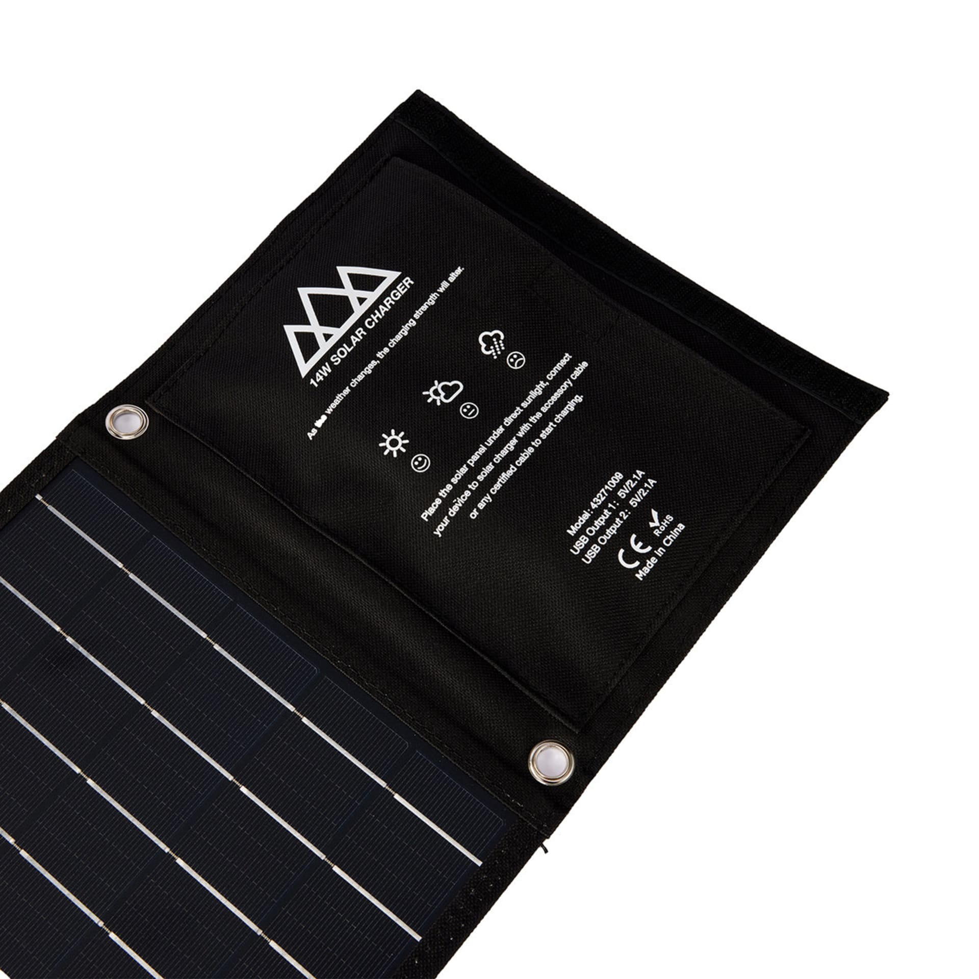 14W Portable Folding Solar Panel Kmart