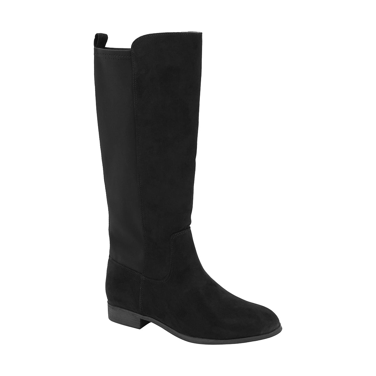 elastic gusset long boots