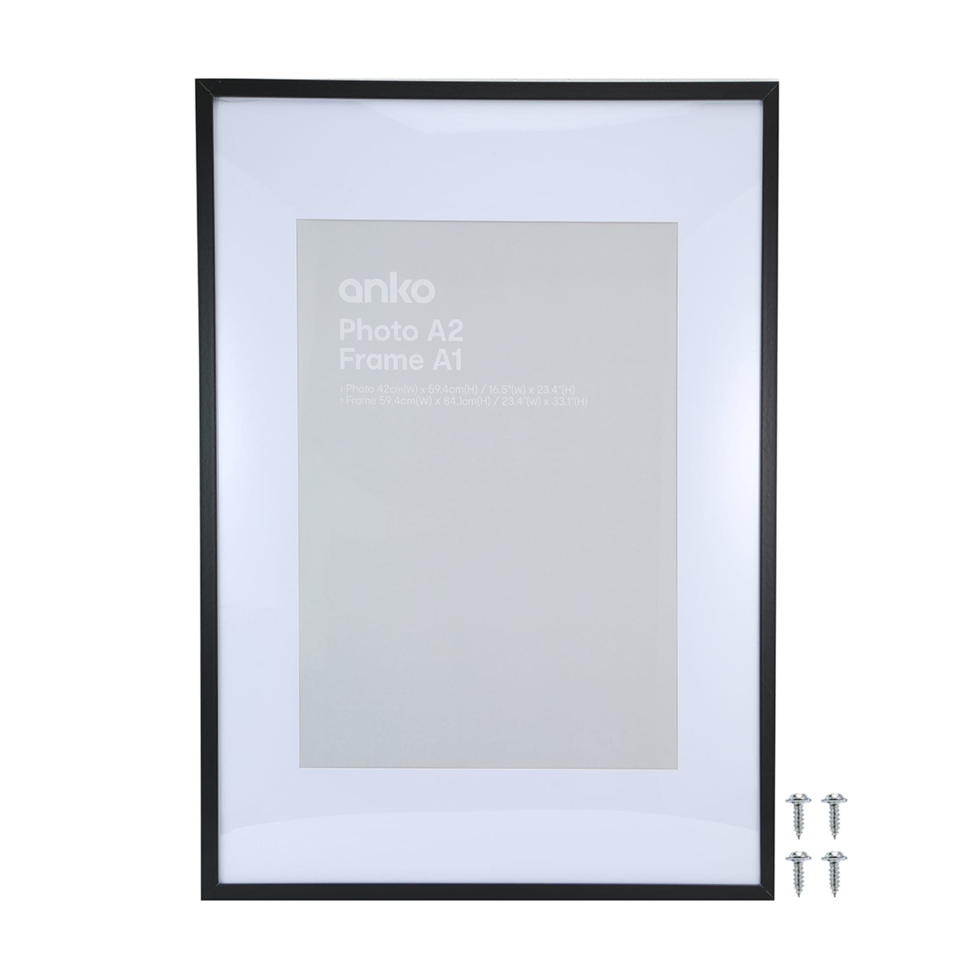 A1 Poster Frame Black Kmart NZ