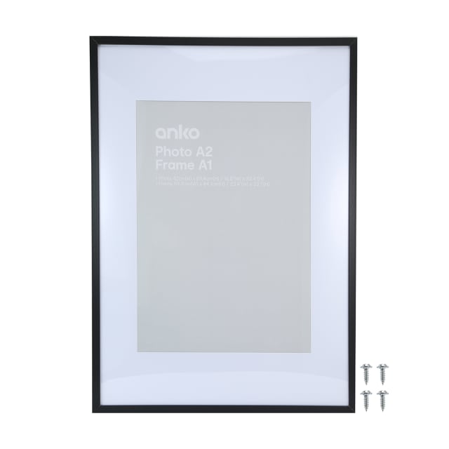 A1 Poster Frame Black Kmart NZ