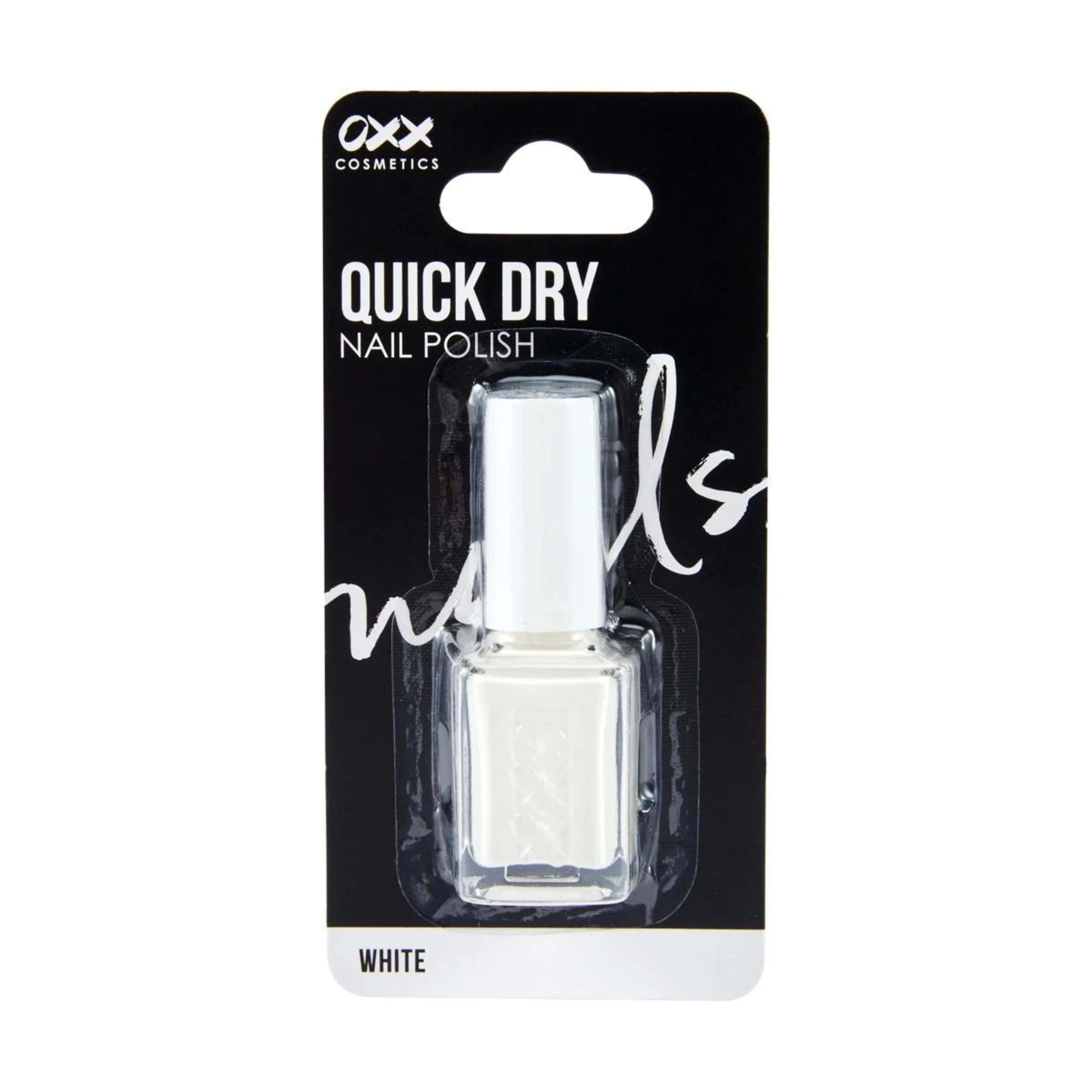 4 OXX Cosmetics Quick Dry Nail Polish - White, 4 of 6