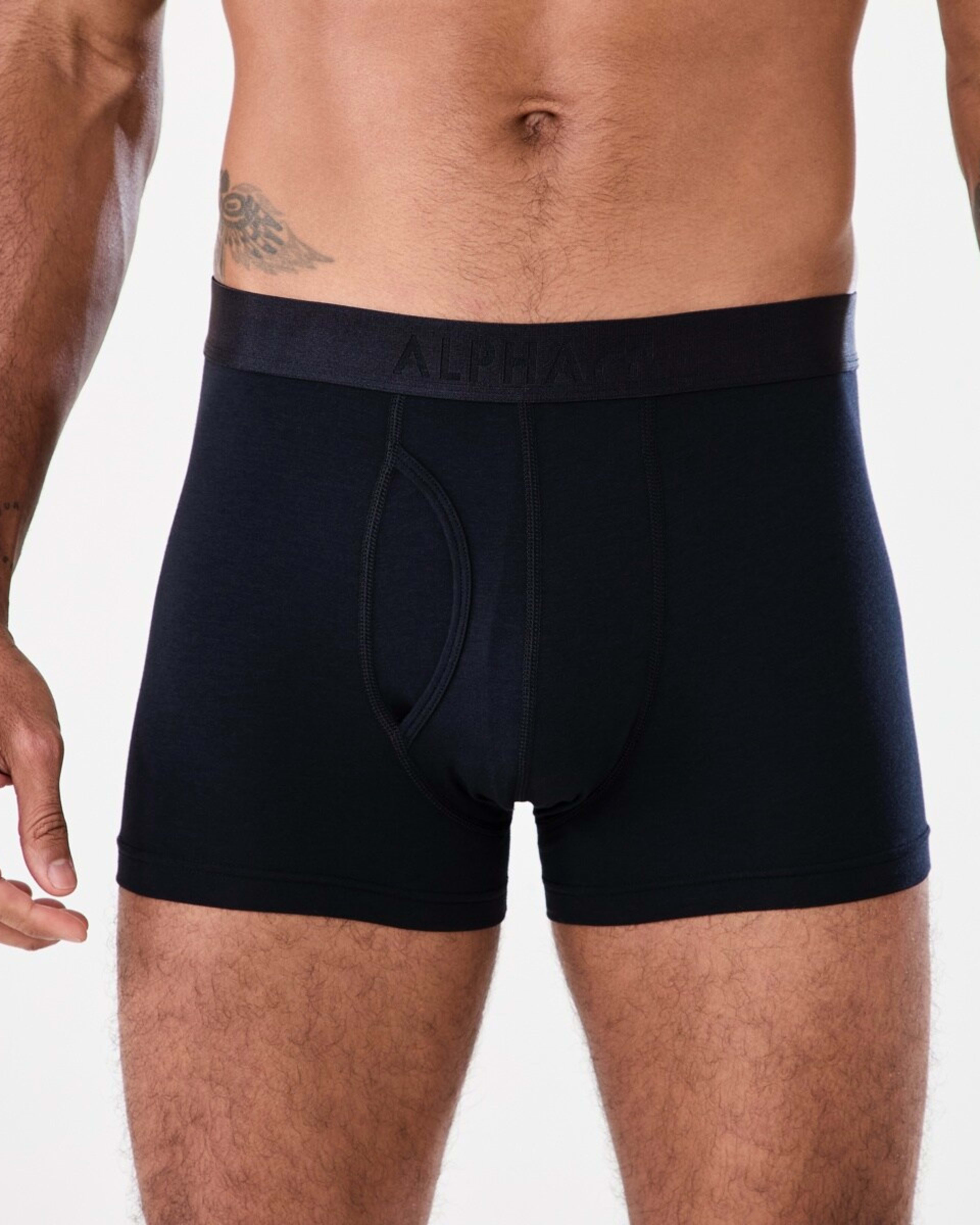 4 3 Pack Cotton Modal Trunks Forest, 4 of 8