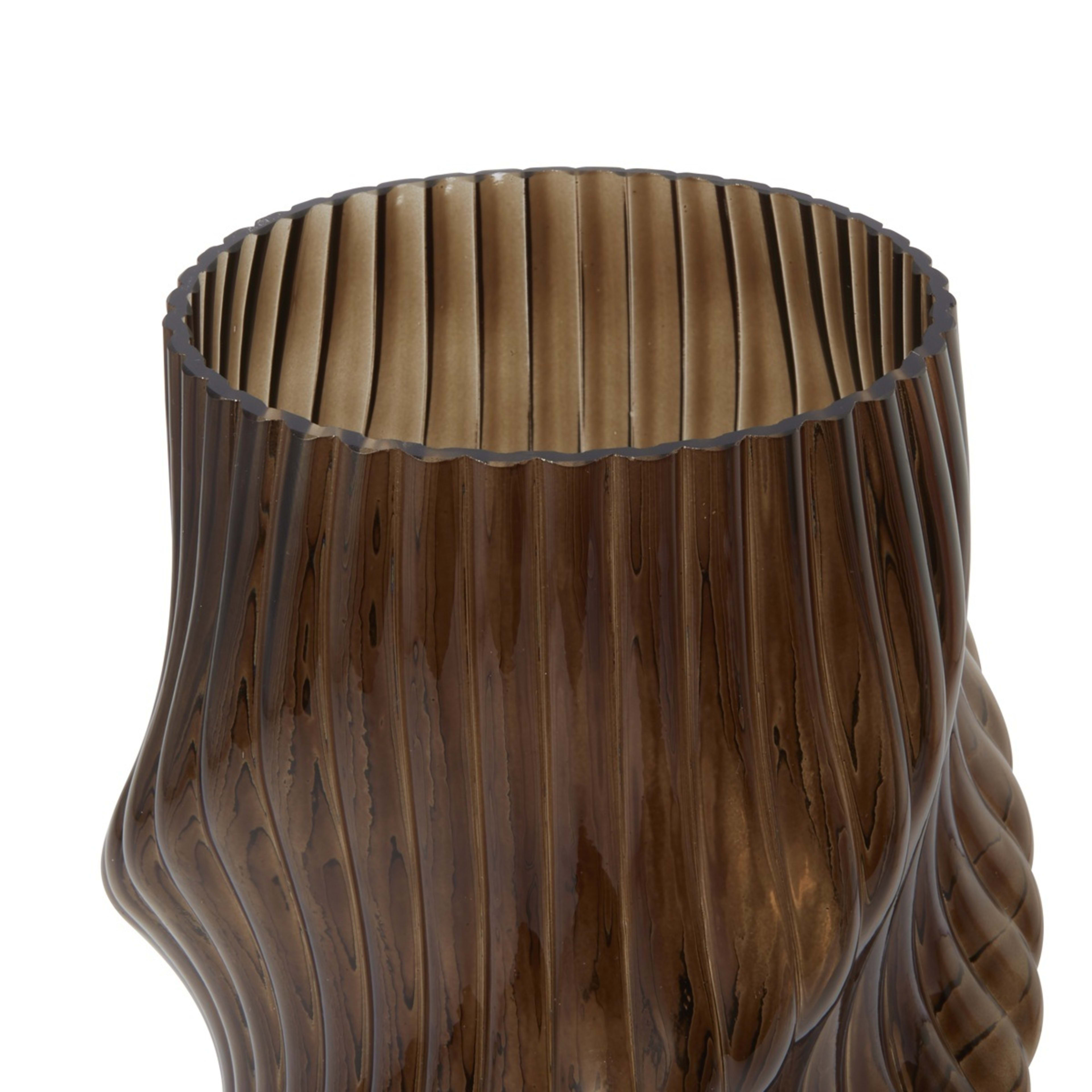 4 Linear Twist Glass Vase, 4 of 6