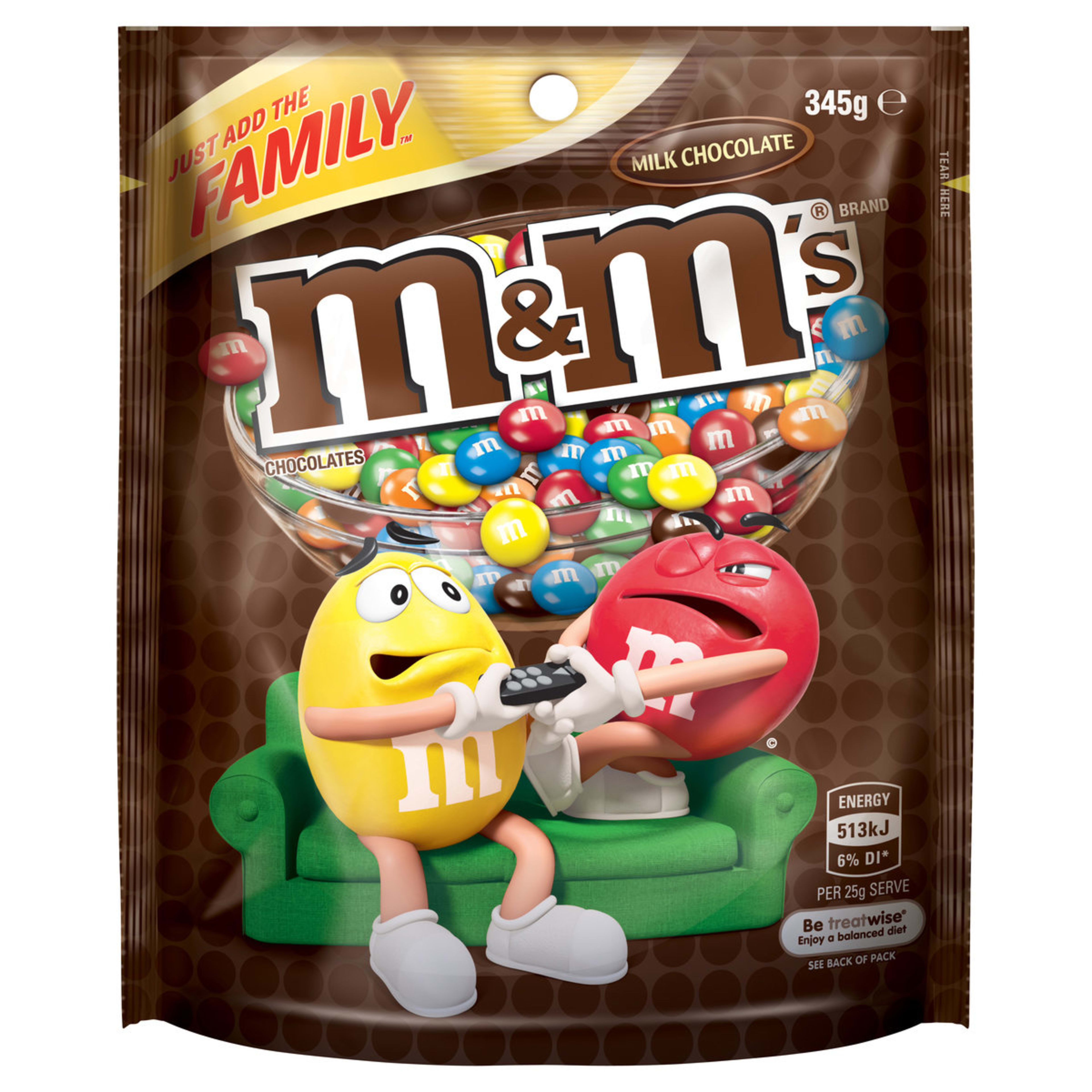 1 M&M's Milk 345g