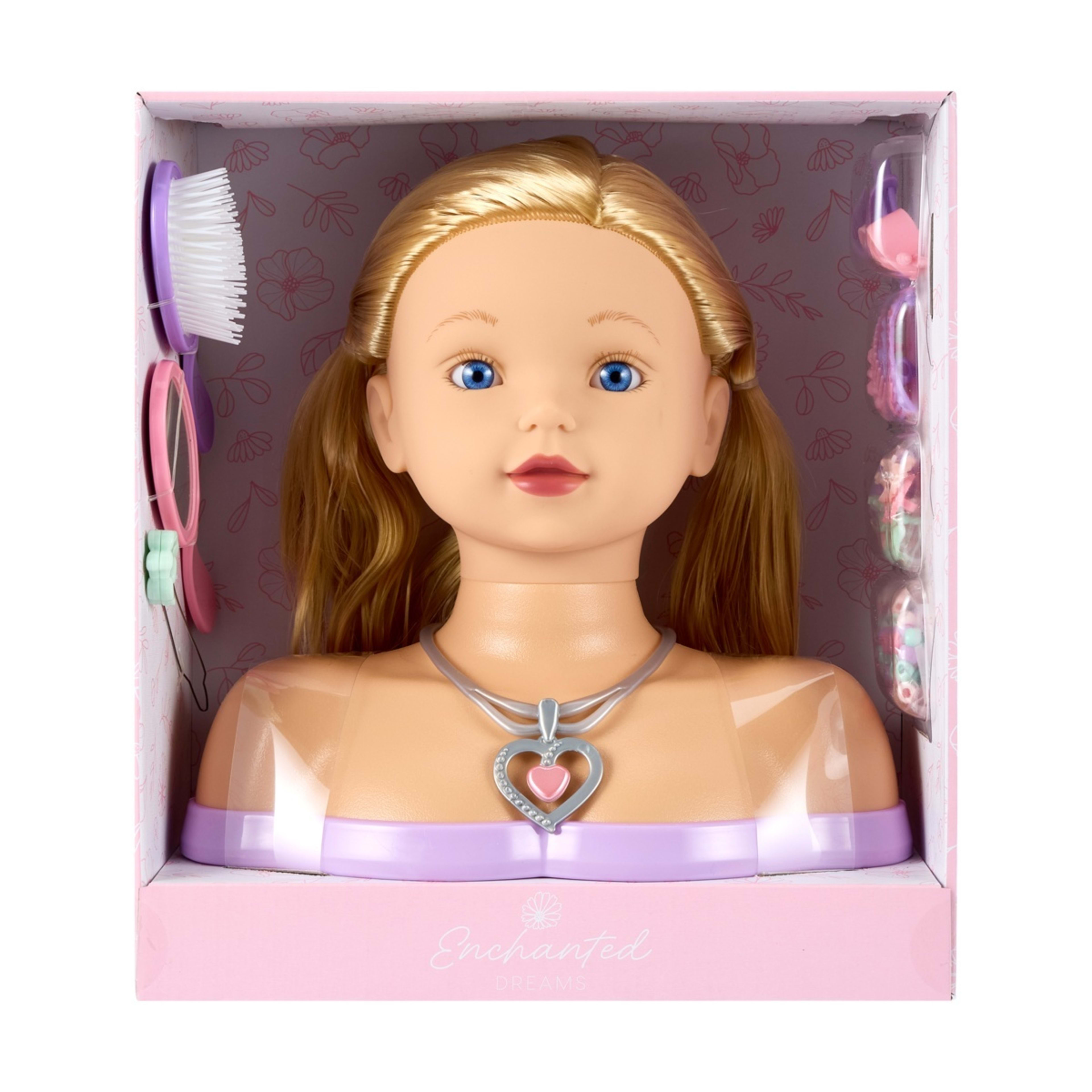 6 Enchanted Dreams Styling Head Doll, 6 of 7