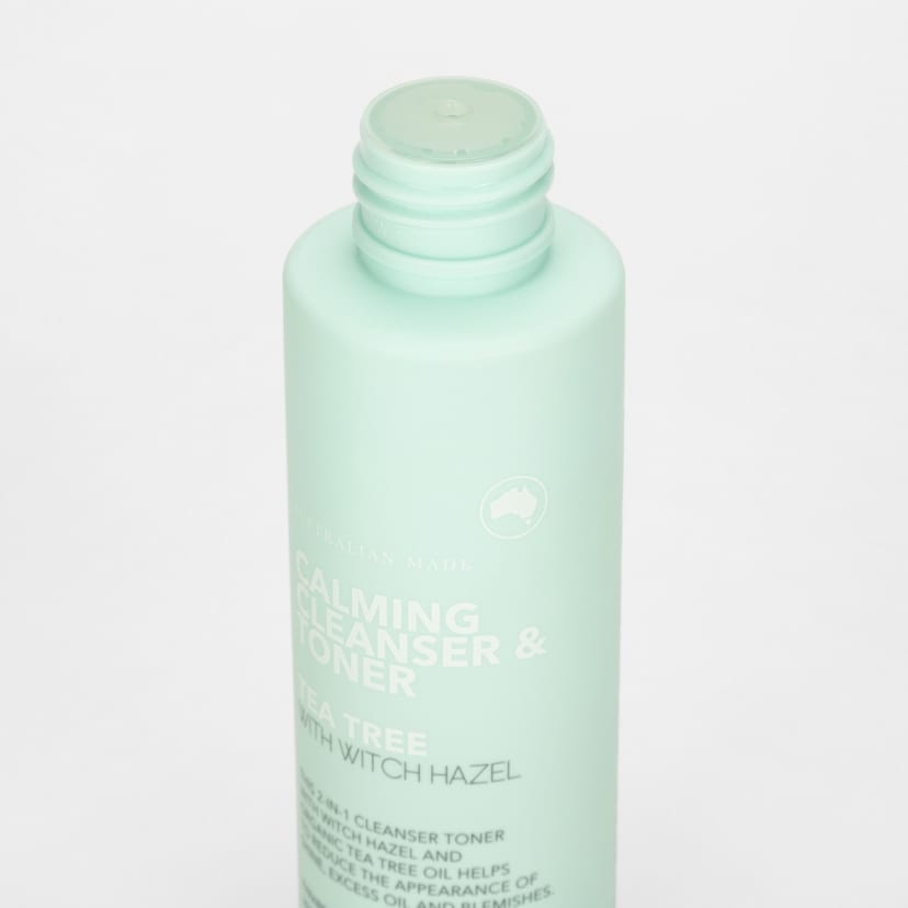 Calming Cleanser and Toner 120ml Tea Tree and Witch Hazel Kmart