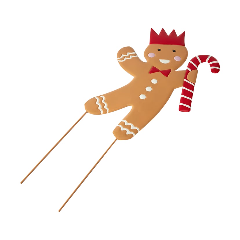 Gingerbread Garden Stake Large Kmart