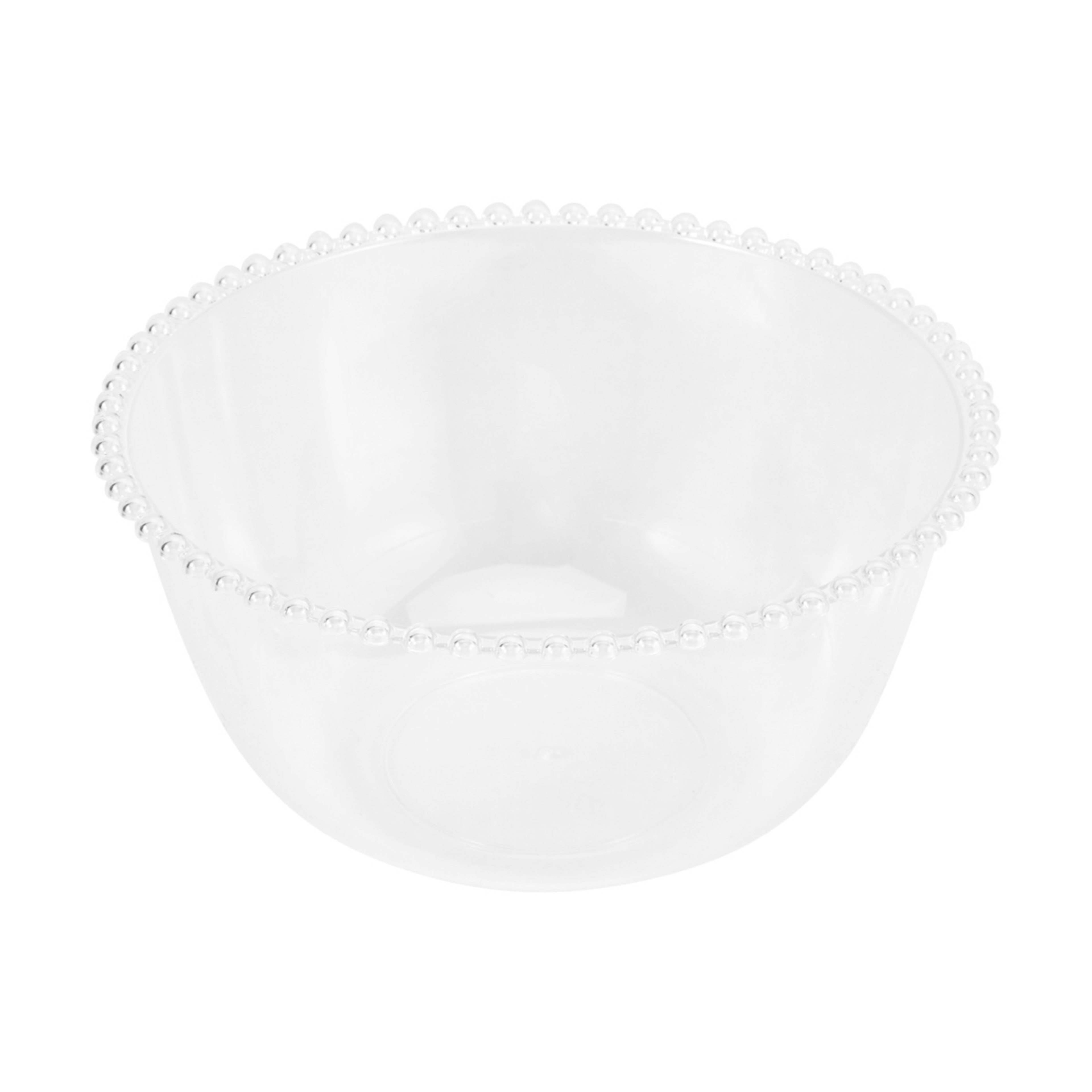 1 Reusable Beaded Trim Serving Bowl