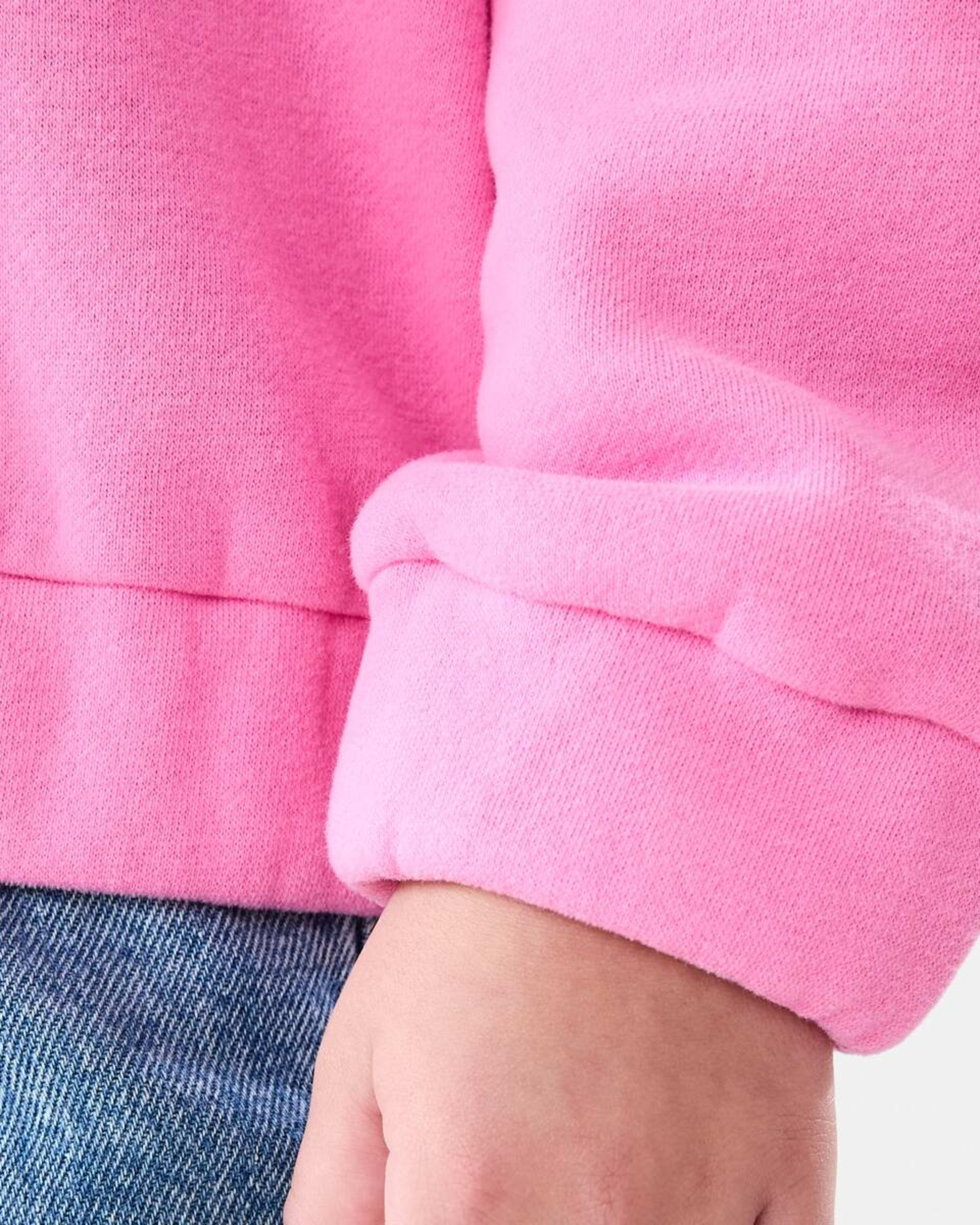 6 Quarter Zip Fleece Sweatshirt Lovely, 6 of 8