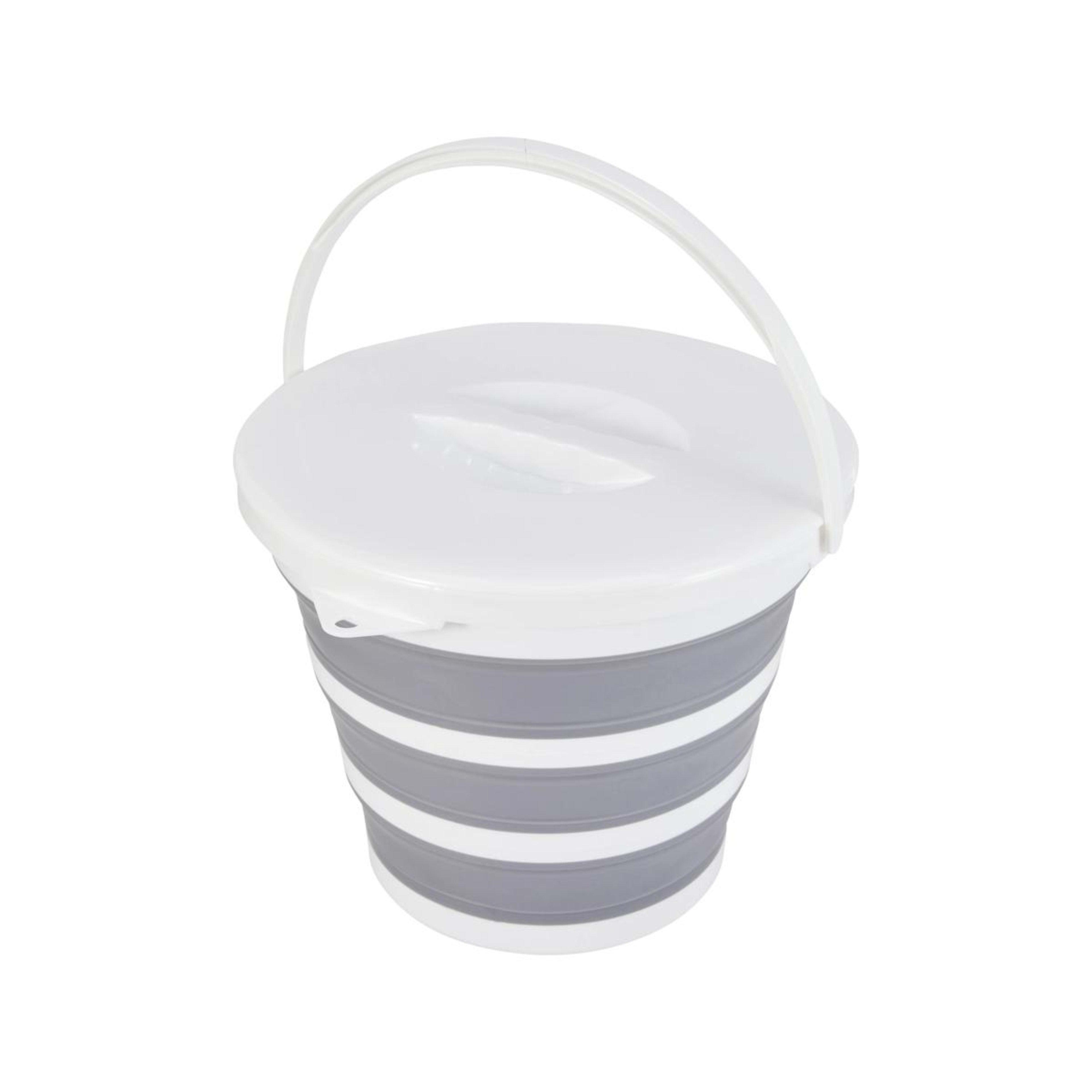 3 10L Collapsible Bucket with Lid, 3 of 10
