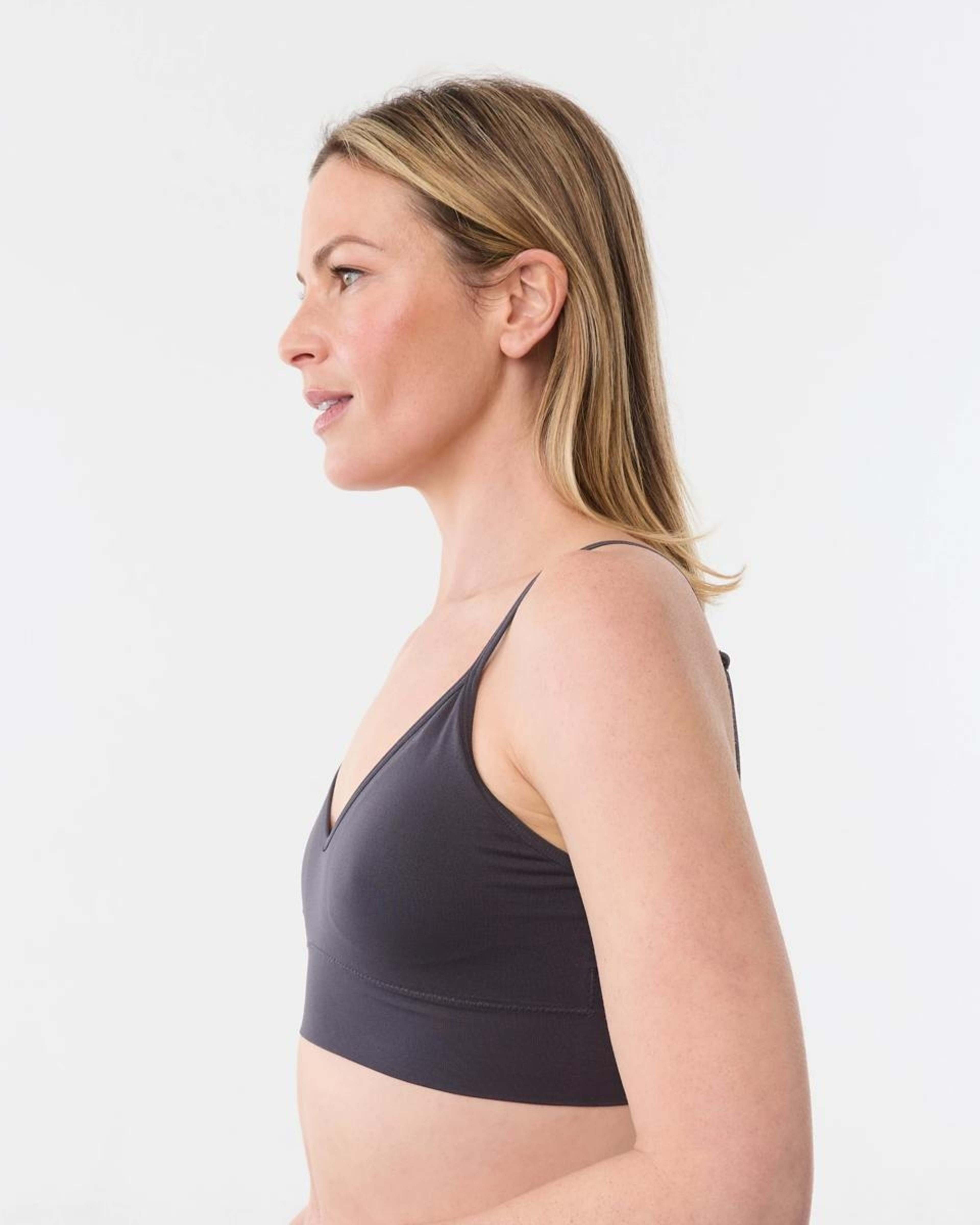 5 3 Pack Wirefree Seamfree Crop BALLERINA, SILVER MARLE, WASHED SLATE, 5 of 9