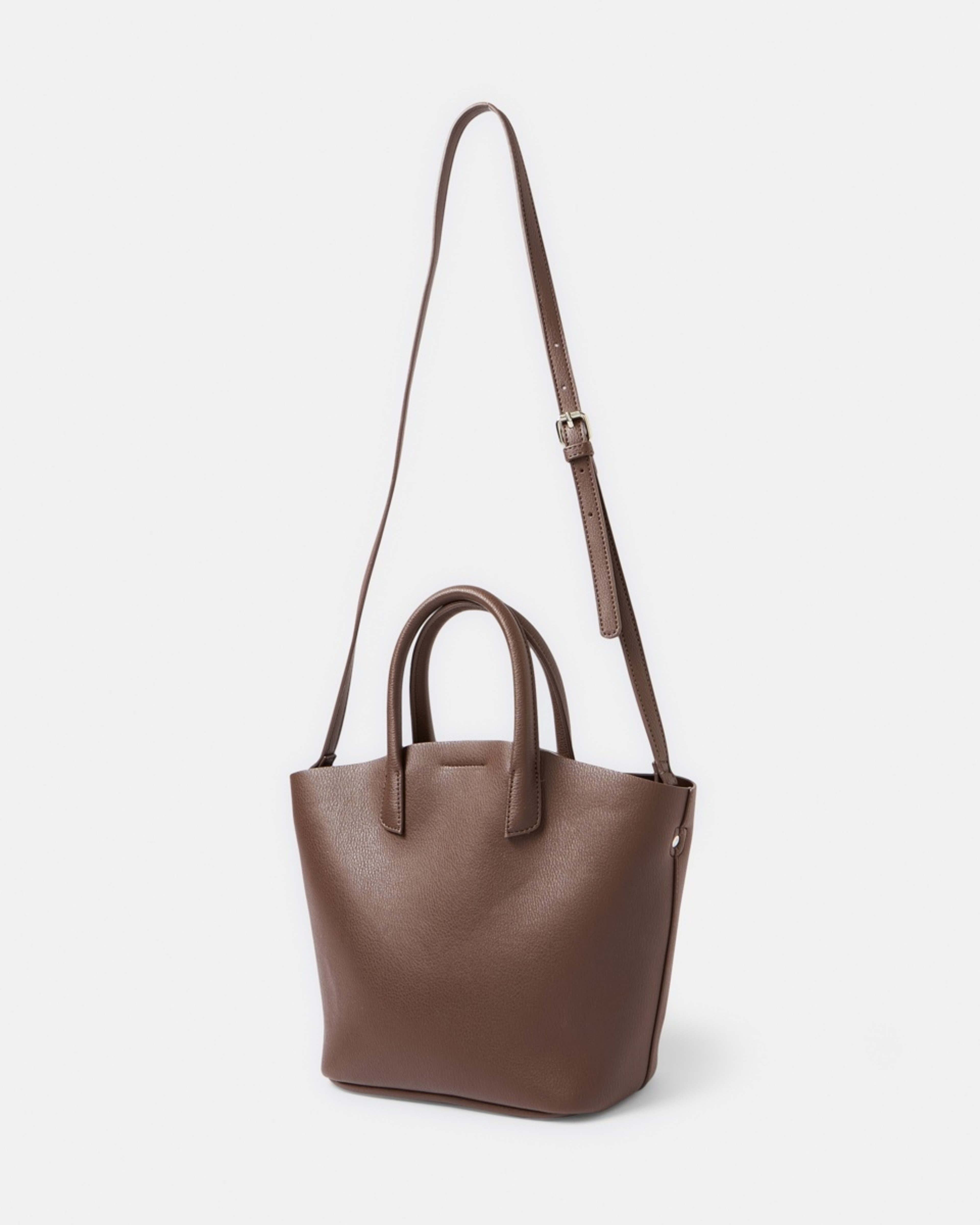 2 Tote Bag Mocha Brwn, 2 of 5