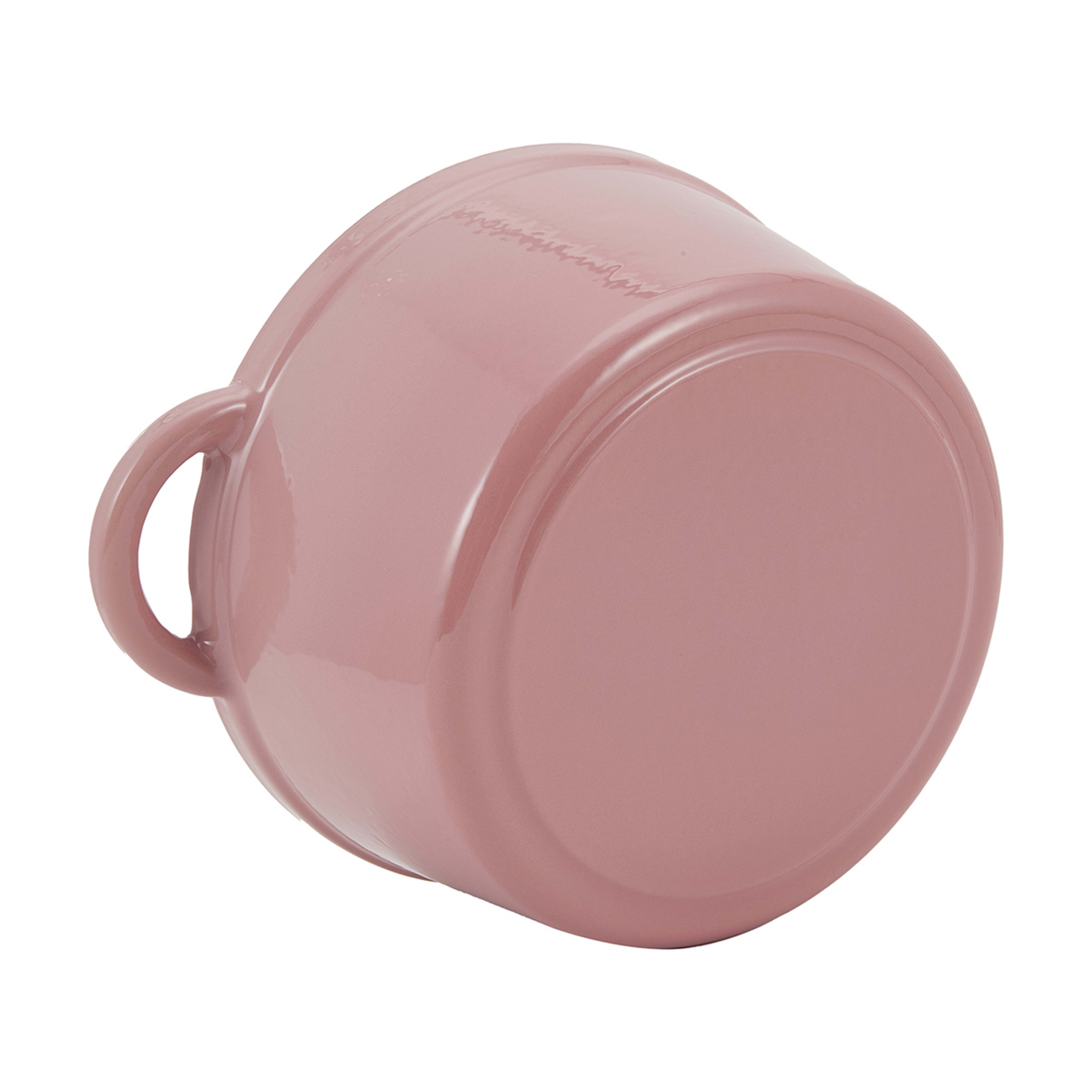 4L Cast Iron Casserole Blush Kmart