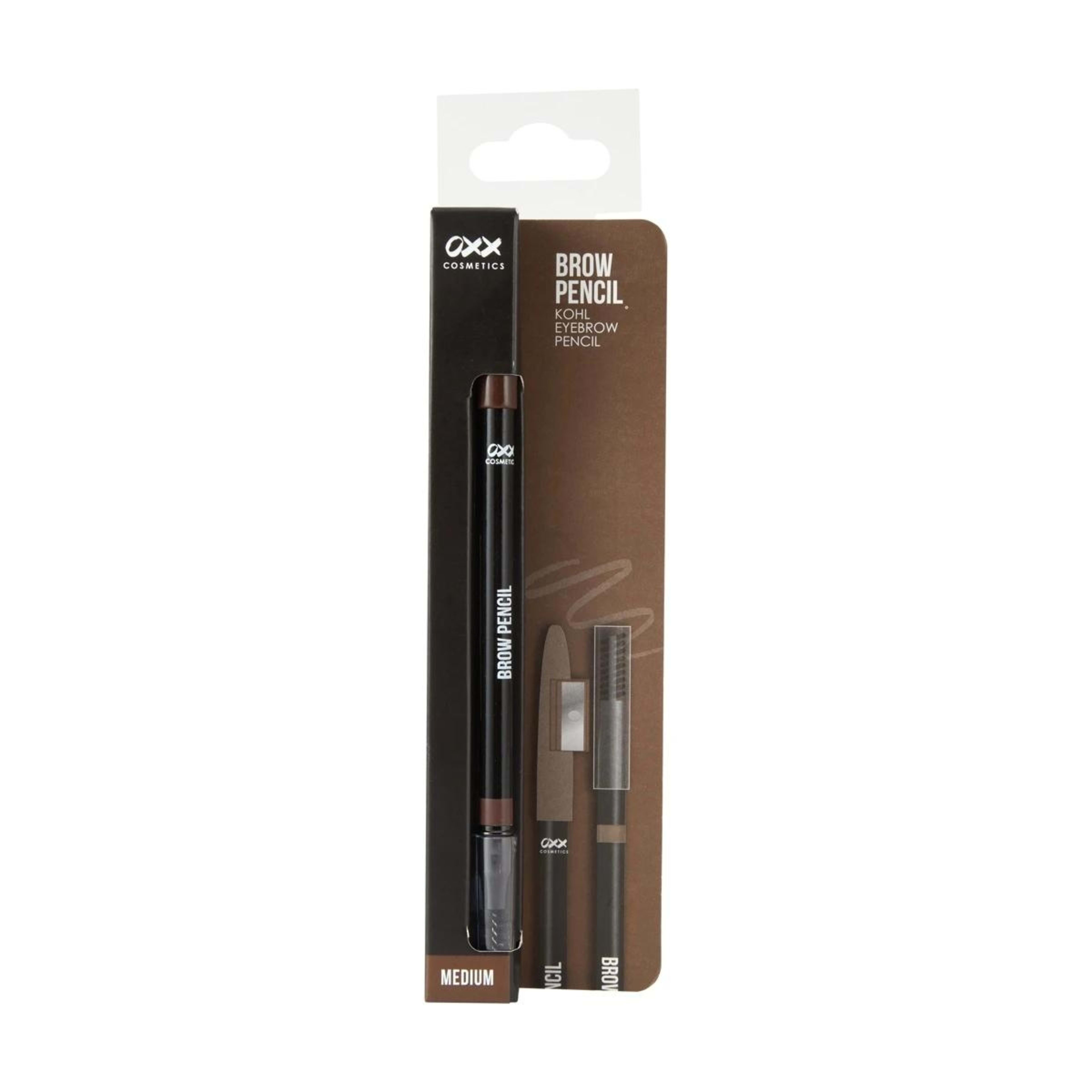 1 OXX Cosmetics Brow Pencil - Medium Brown, 1 of 8