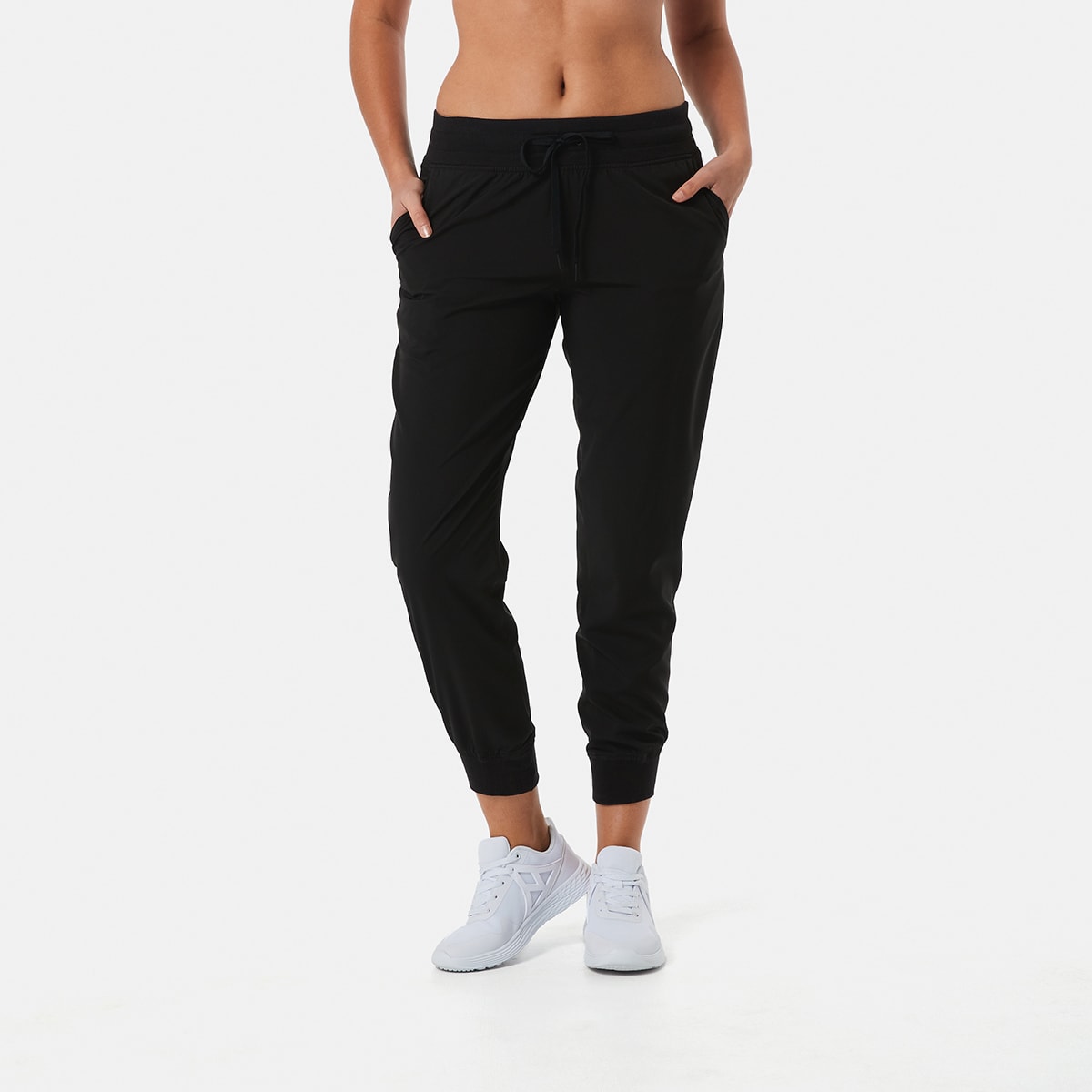 Kissero Dry Fit Solid Women's Solid Black with White Stripe Track Pant | Women's Polyster Track Pants,Joggers, Gym, Active WearLower, Yoga :  Amazon.in: Clothing & Accessories