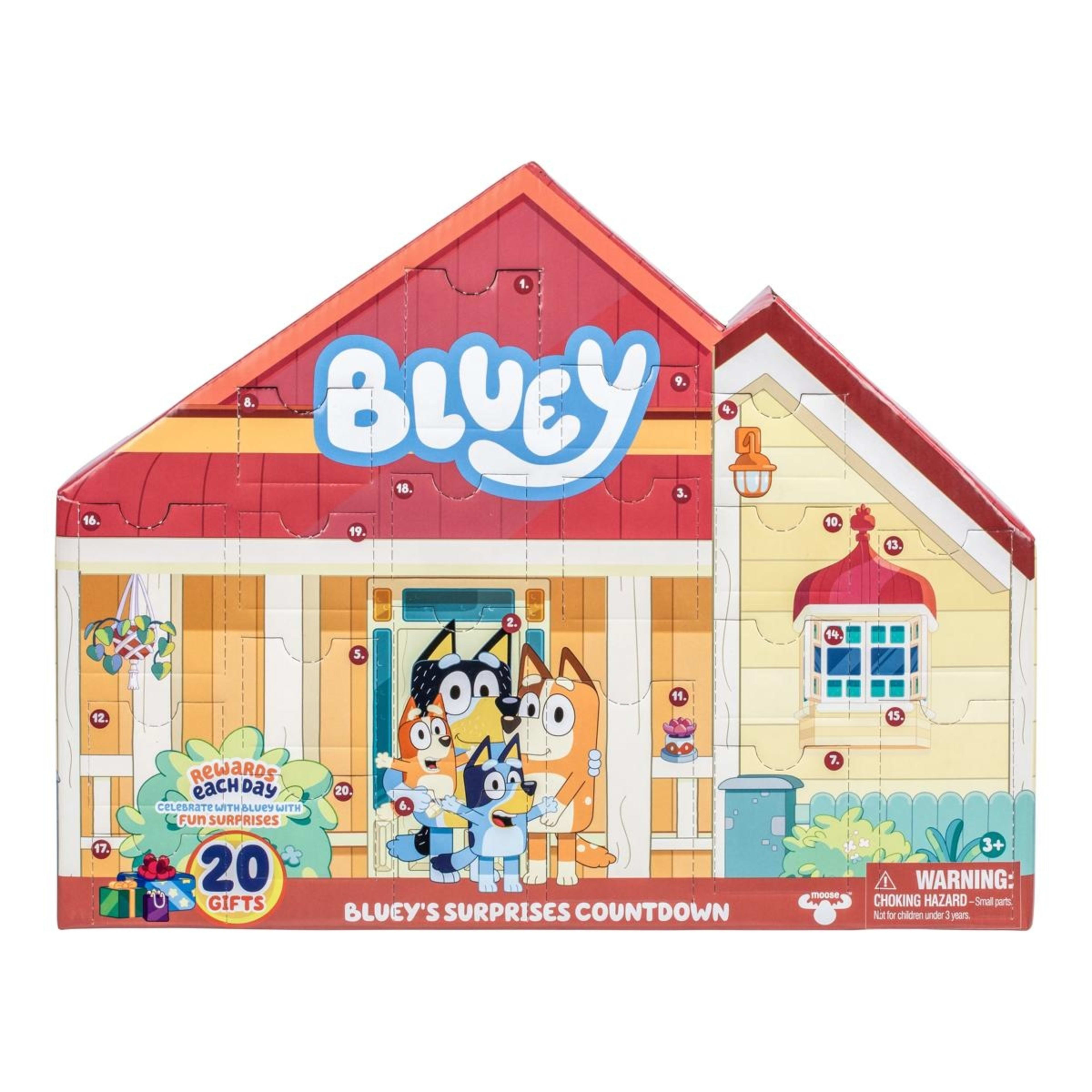 1 Bluey's Surprise Countdown Calendar Exclusive, 1 of 8