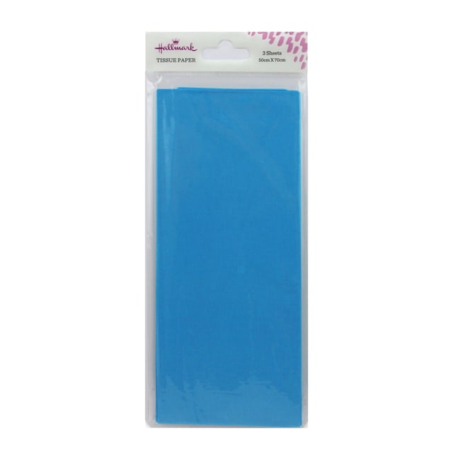 Hallmark 3 Pack MultiOccasion Tissue Paper Sheet Blue Kmart