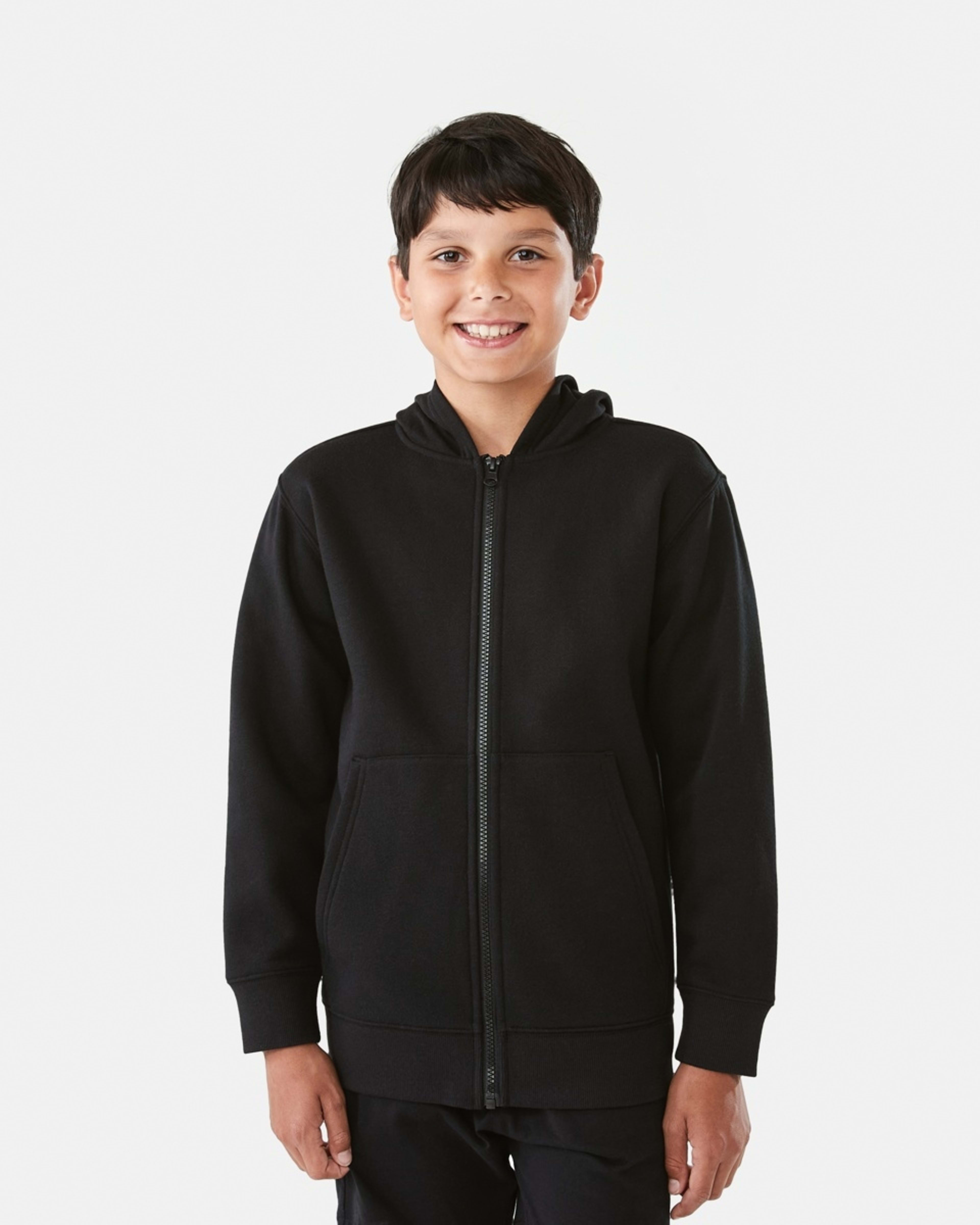 2 Zip Through Hoodie Black, 2 of 10