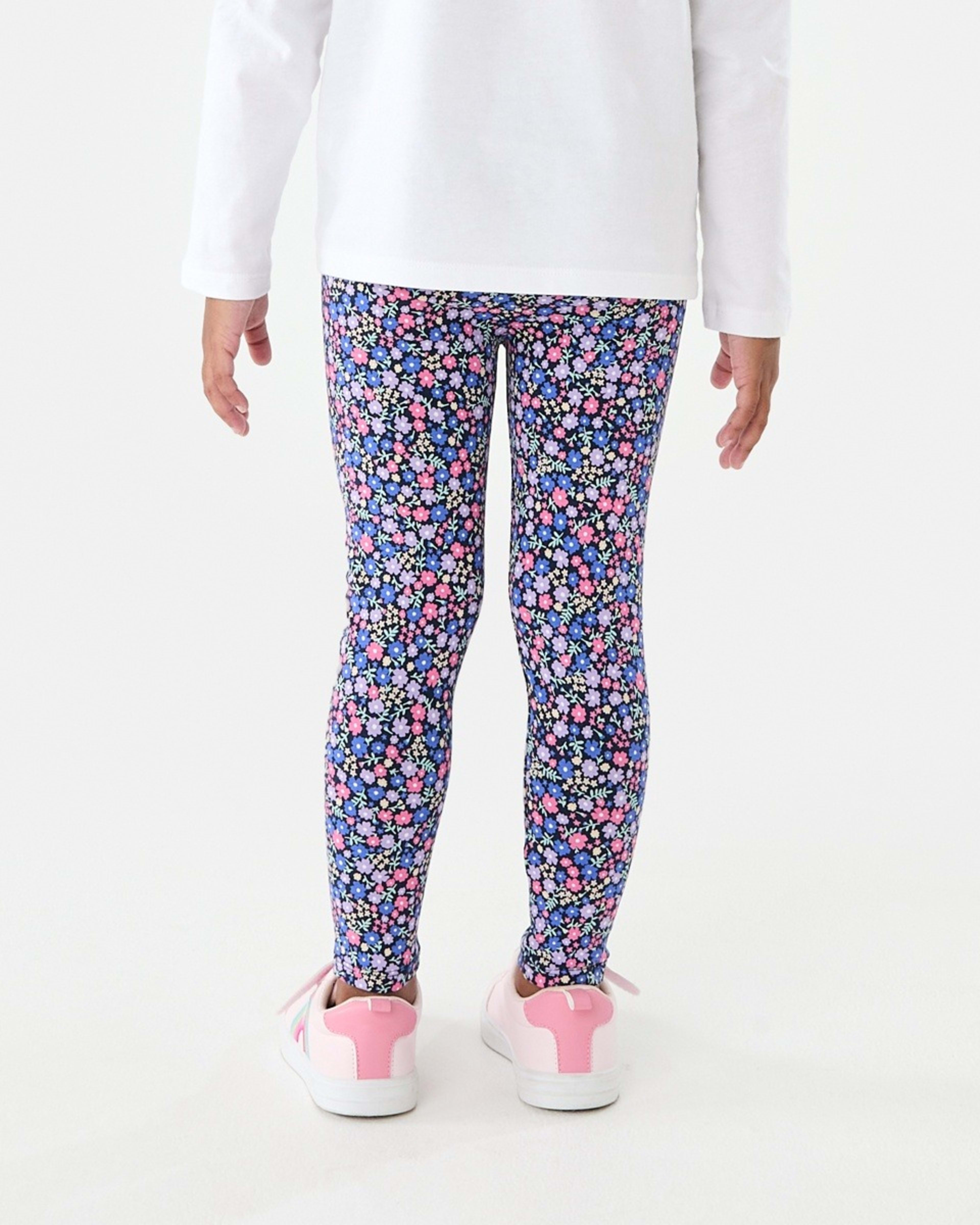 2 Printed Leggings Ditsy 1, 2 of 7