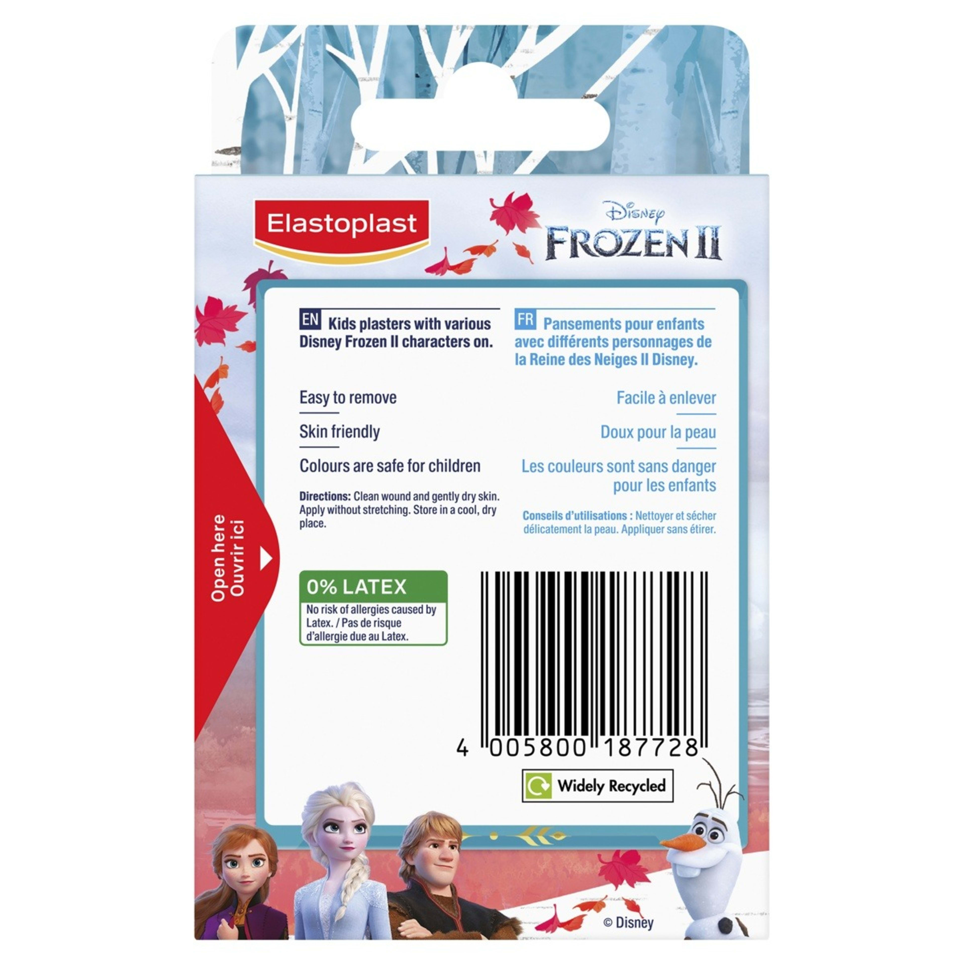 3 20 Pack Disney Frozen II Elastoplast Plasters, 3 of 8