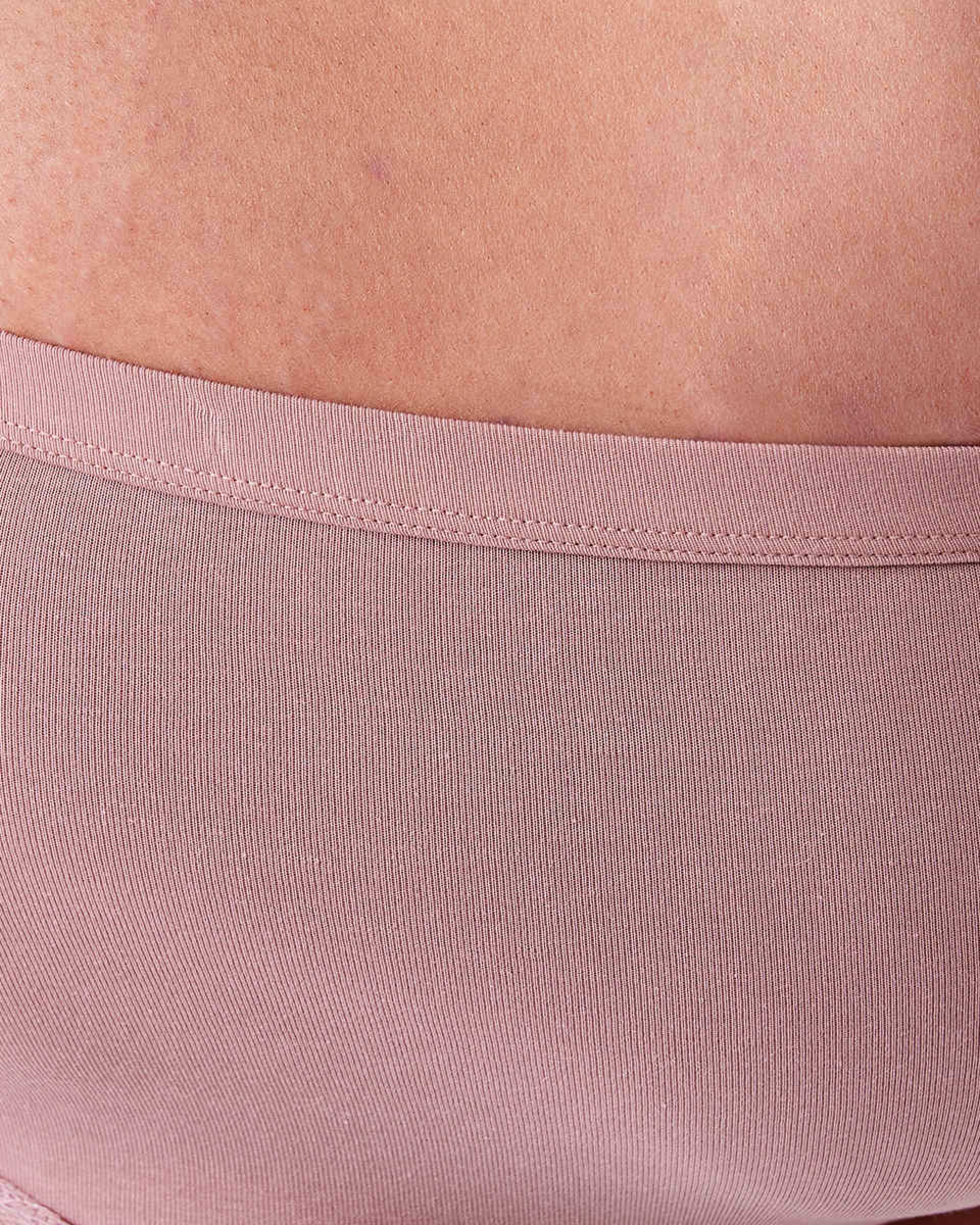 8 3 Pack Cotton Stretch Lace Trim Curve Full Briefs Bk Ow Wr, 8 of 9