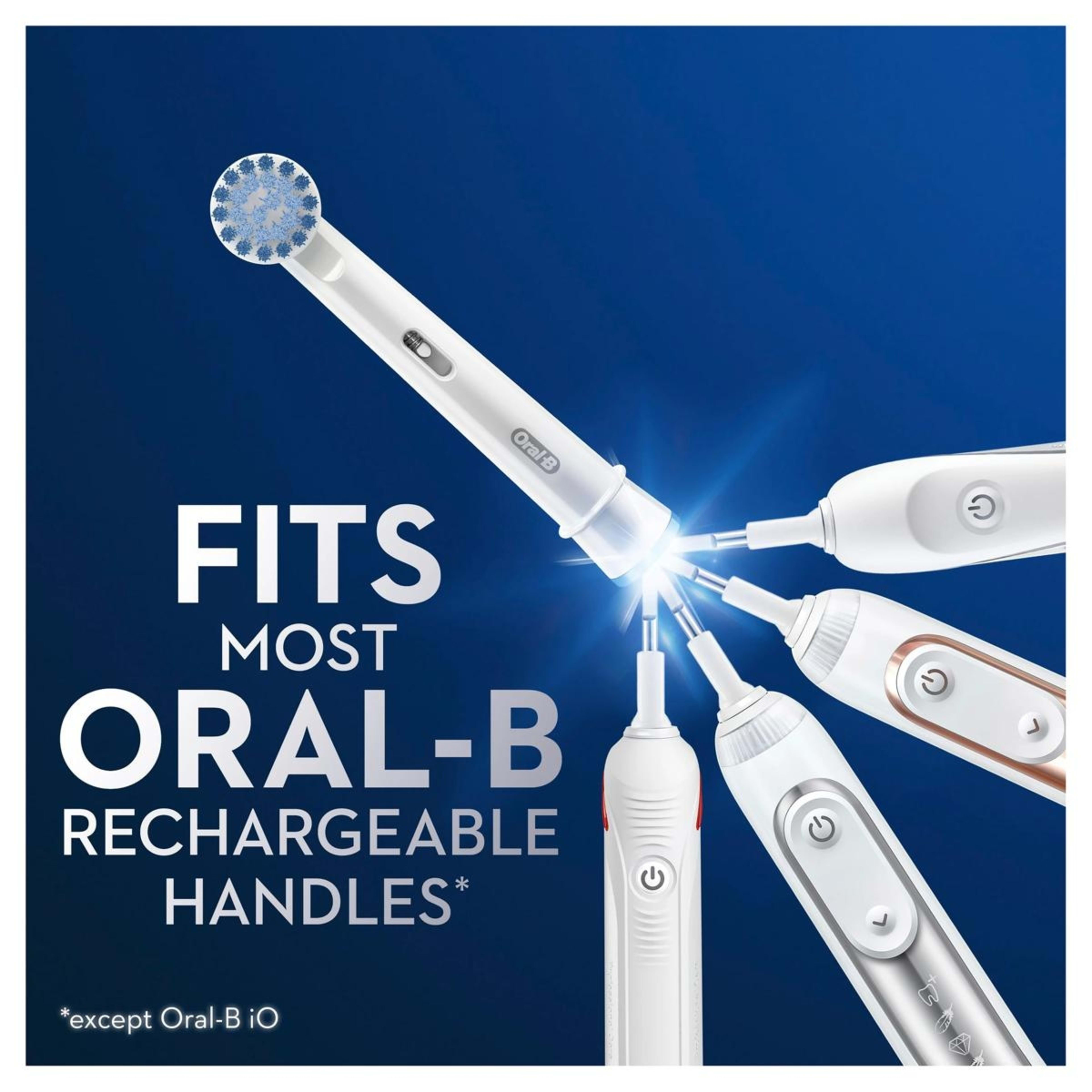 4 Oral-B 2 Pack Sensitive Clean Brush Heads, 4 of 10