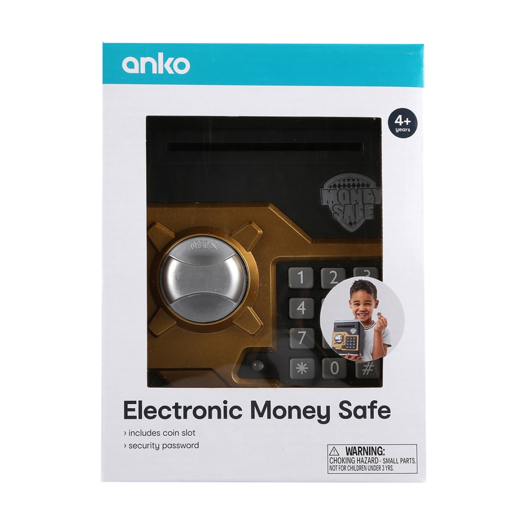 Electronic Money Safe Toy Kmart