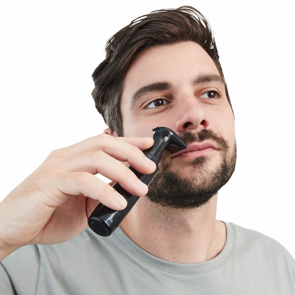 Nose and Eyebrow Trimmer Kit Black Kmart