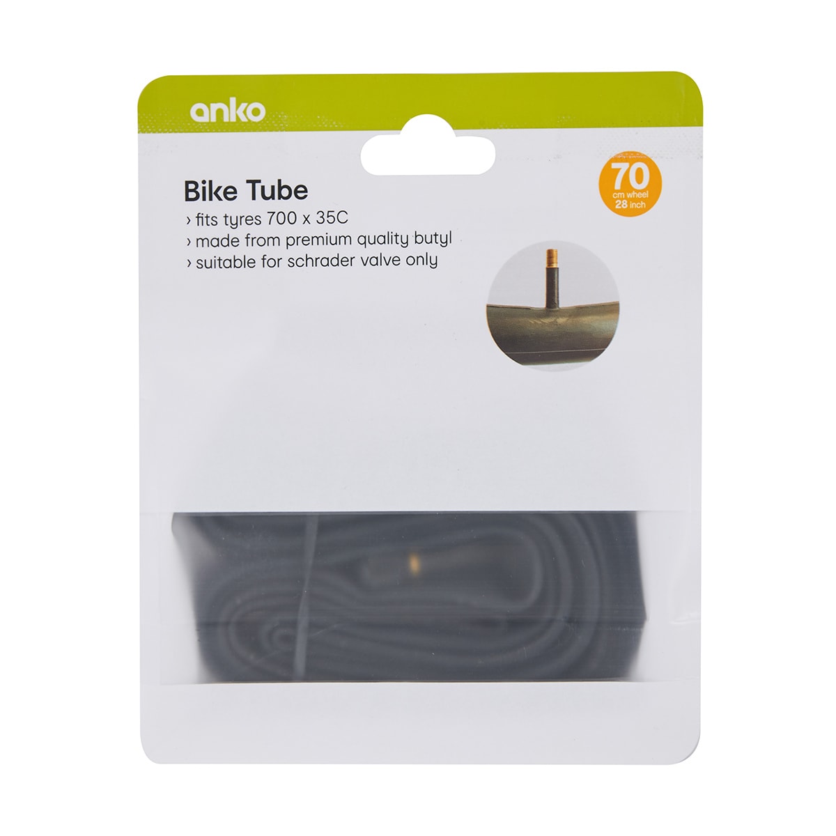 70cm bike tube