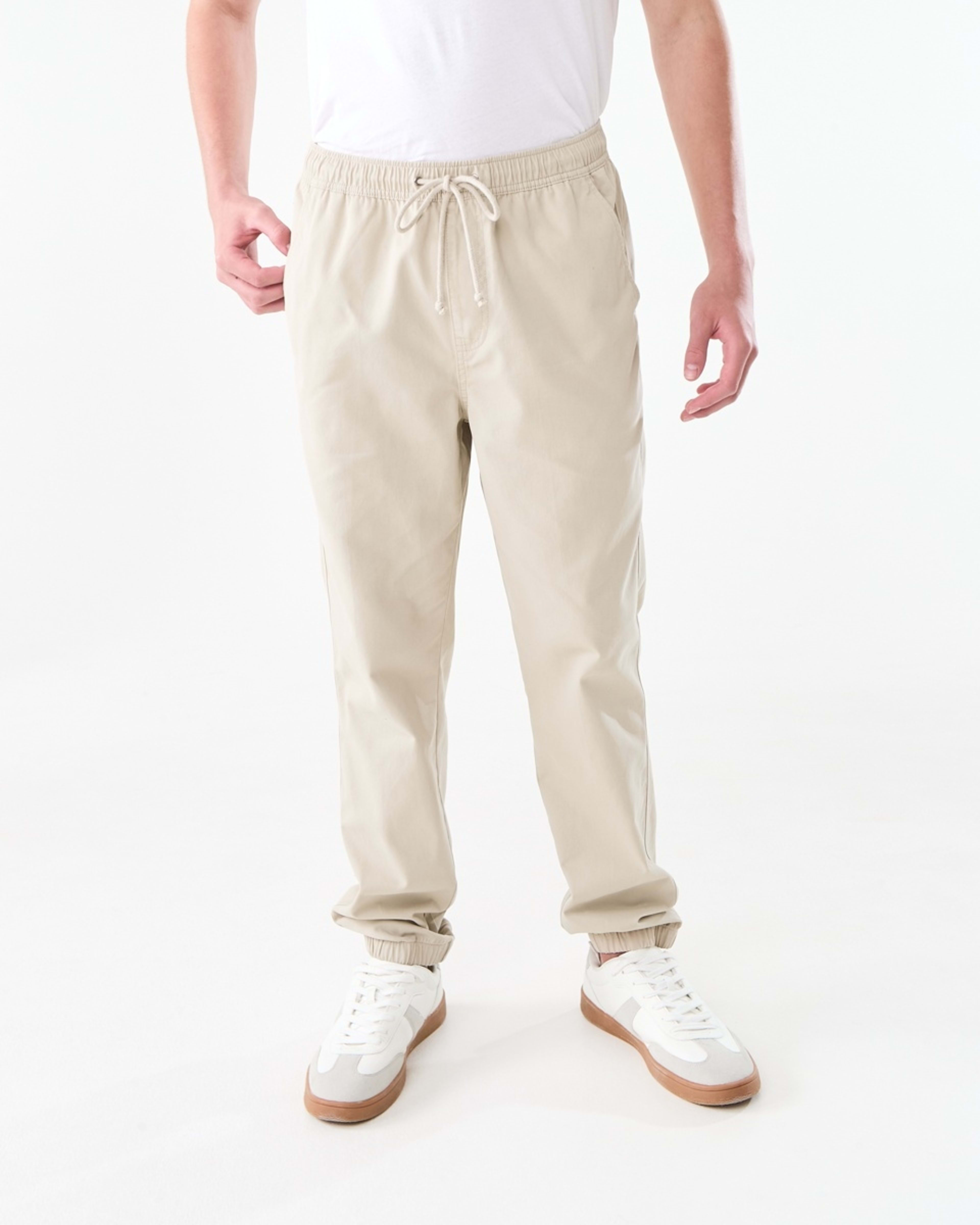 1 Elastic Waist Jogger Pants Bge Ntrl, 1 of 6