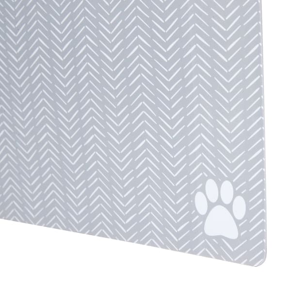 Pet Feeding Mat - Grey