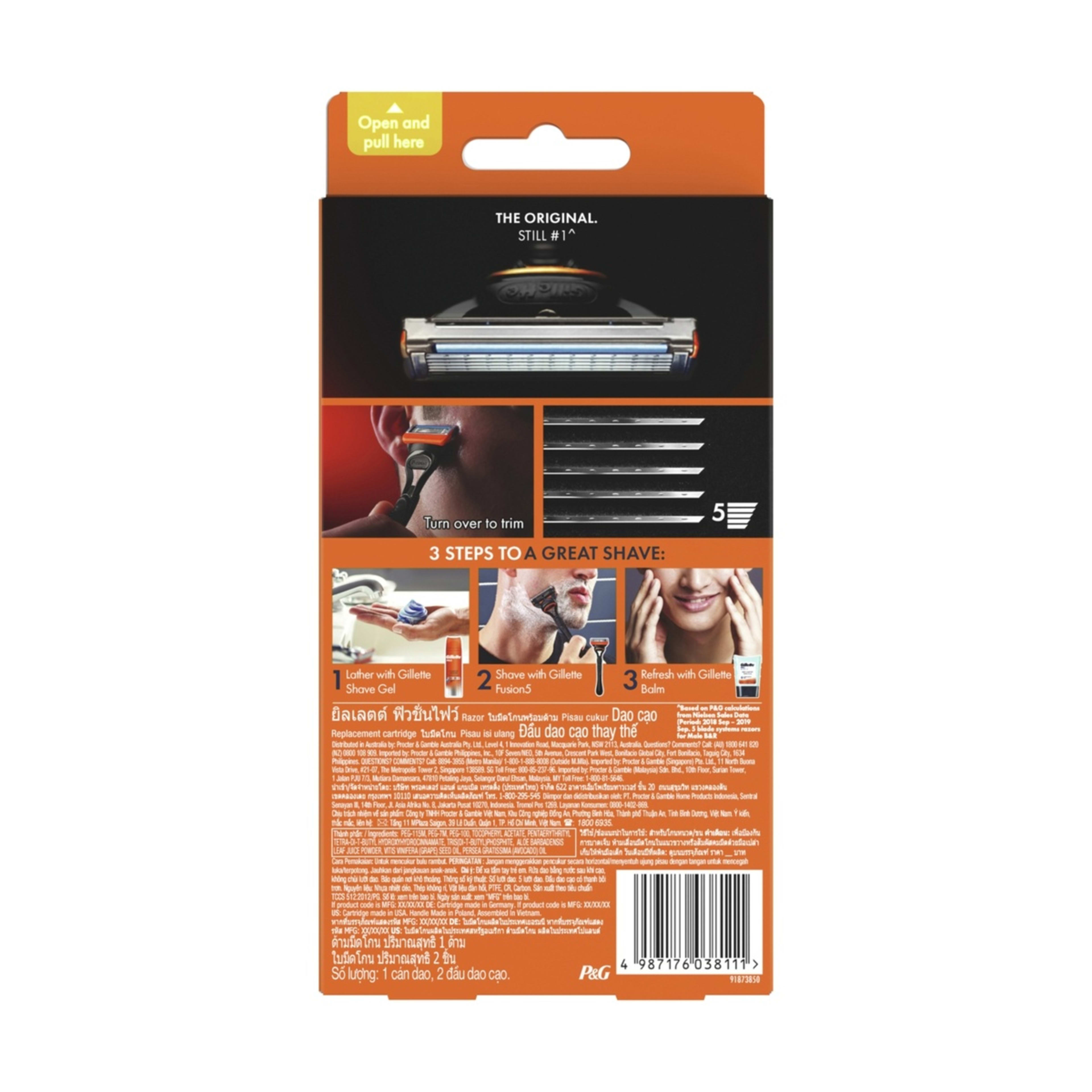 Gillette Fusion5 Razor Kmart