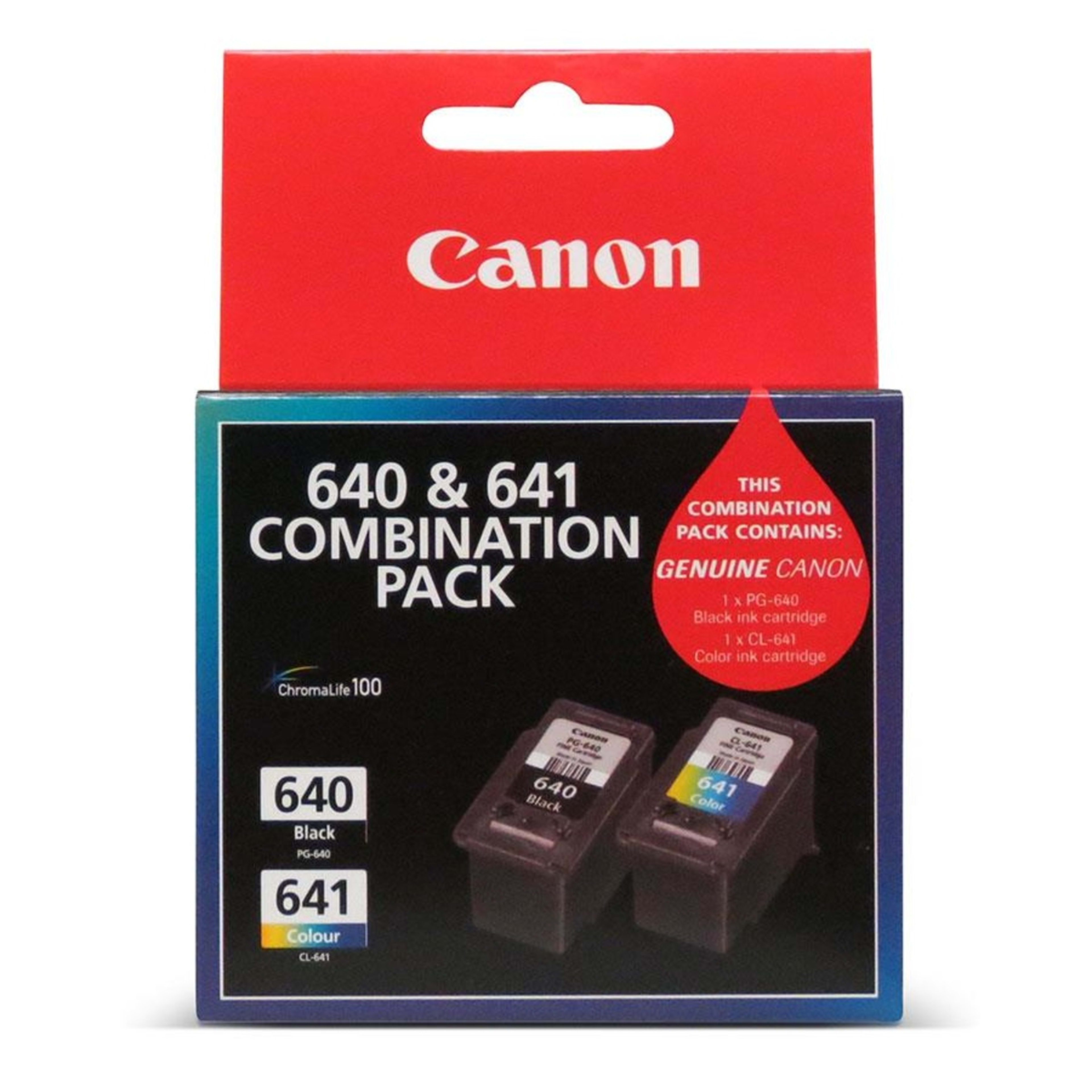 1 Canon PG640/CL641CP Ink combo pack