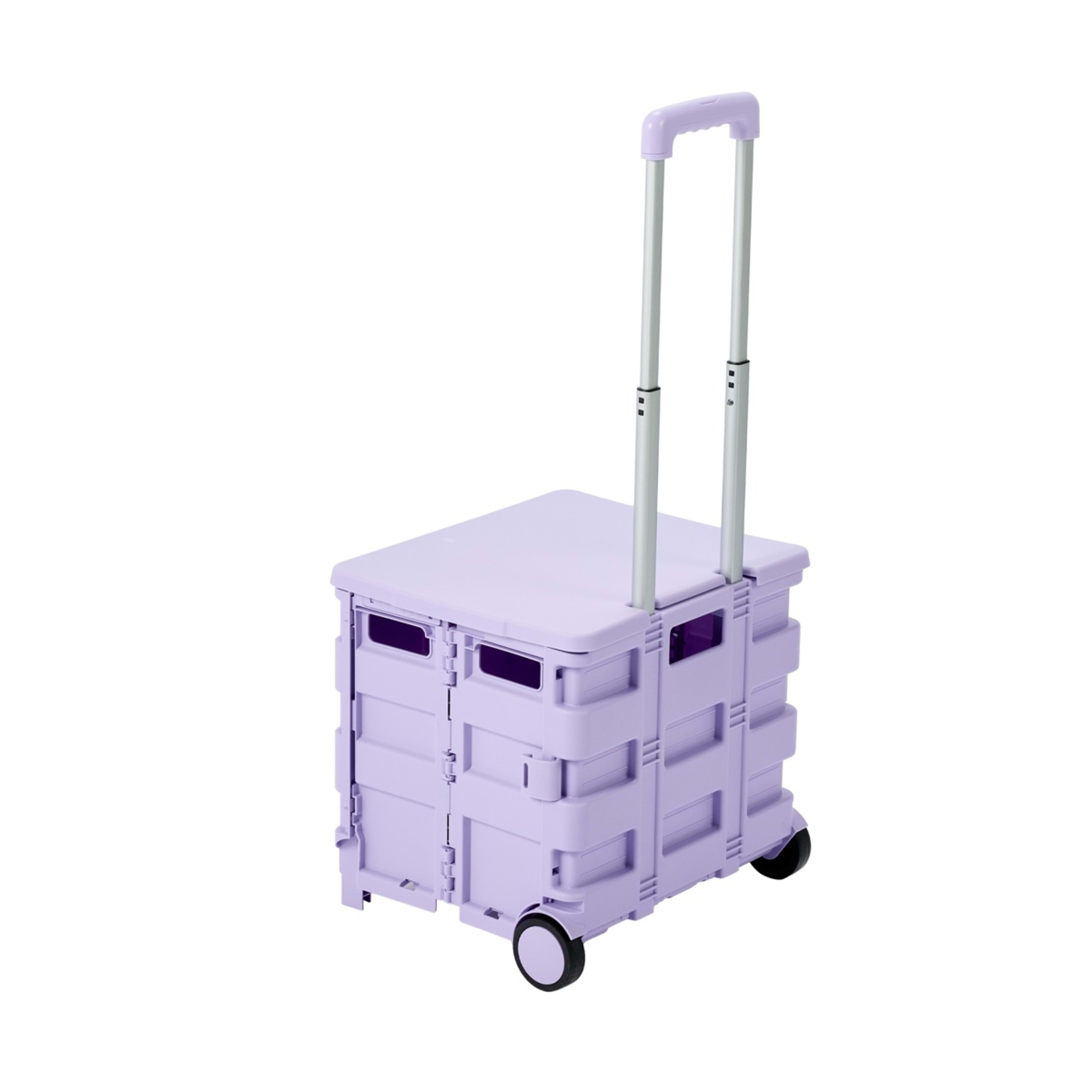 1 Collapsible Trolley Box - Lilac
