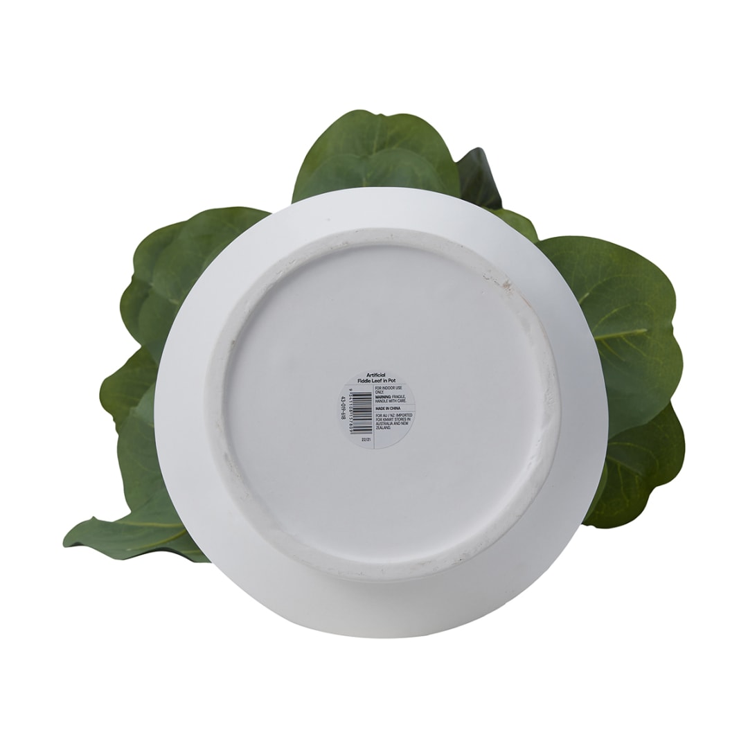 Artificial Fiddle Leaf in Pot Kmart