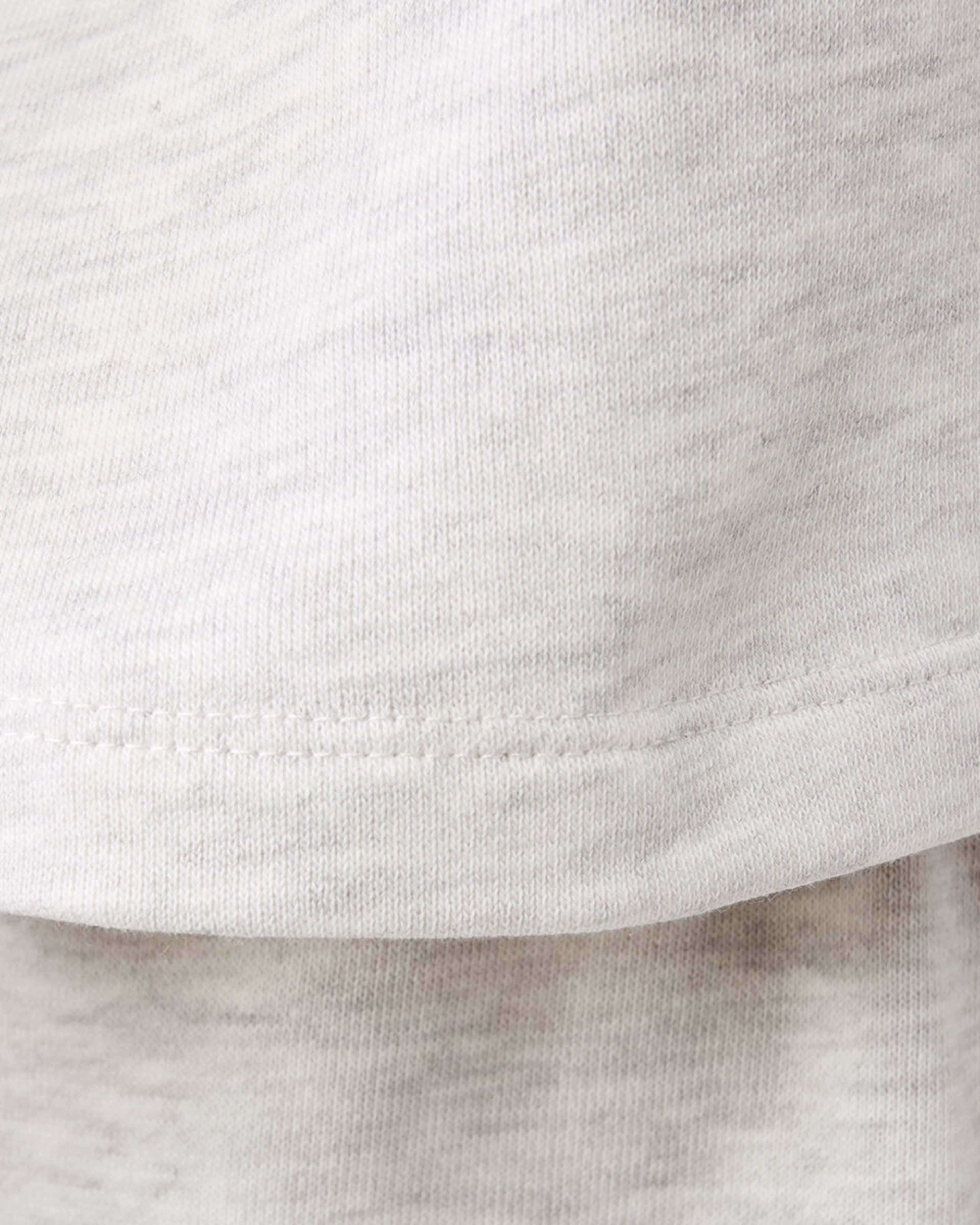 9 Active Womens Cropped Crew Neck Relaxed Sweatshirt White Marl, 9 of 10
