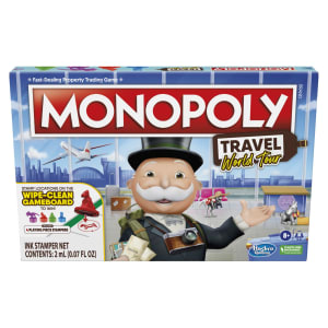 Monopoly Travel World Tour Board Game  Kmart