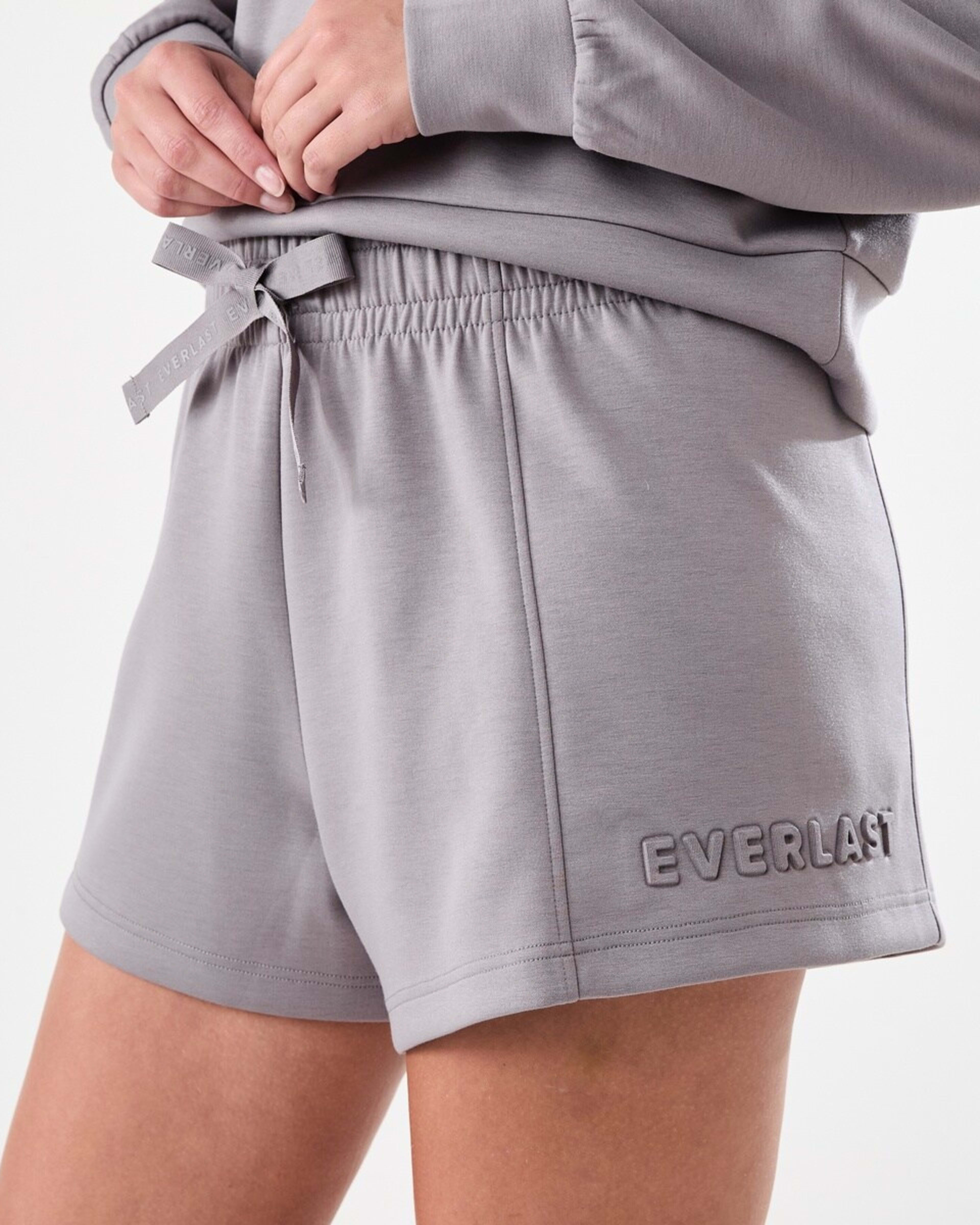 1 Everlast Womens Scuba Shorts Deep Taupe, 1 of 7