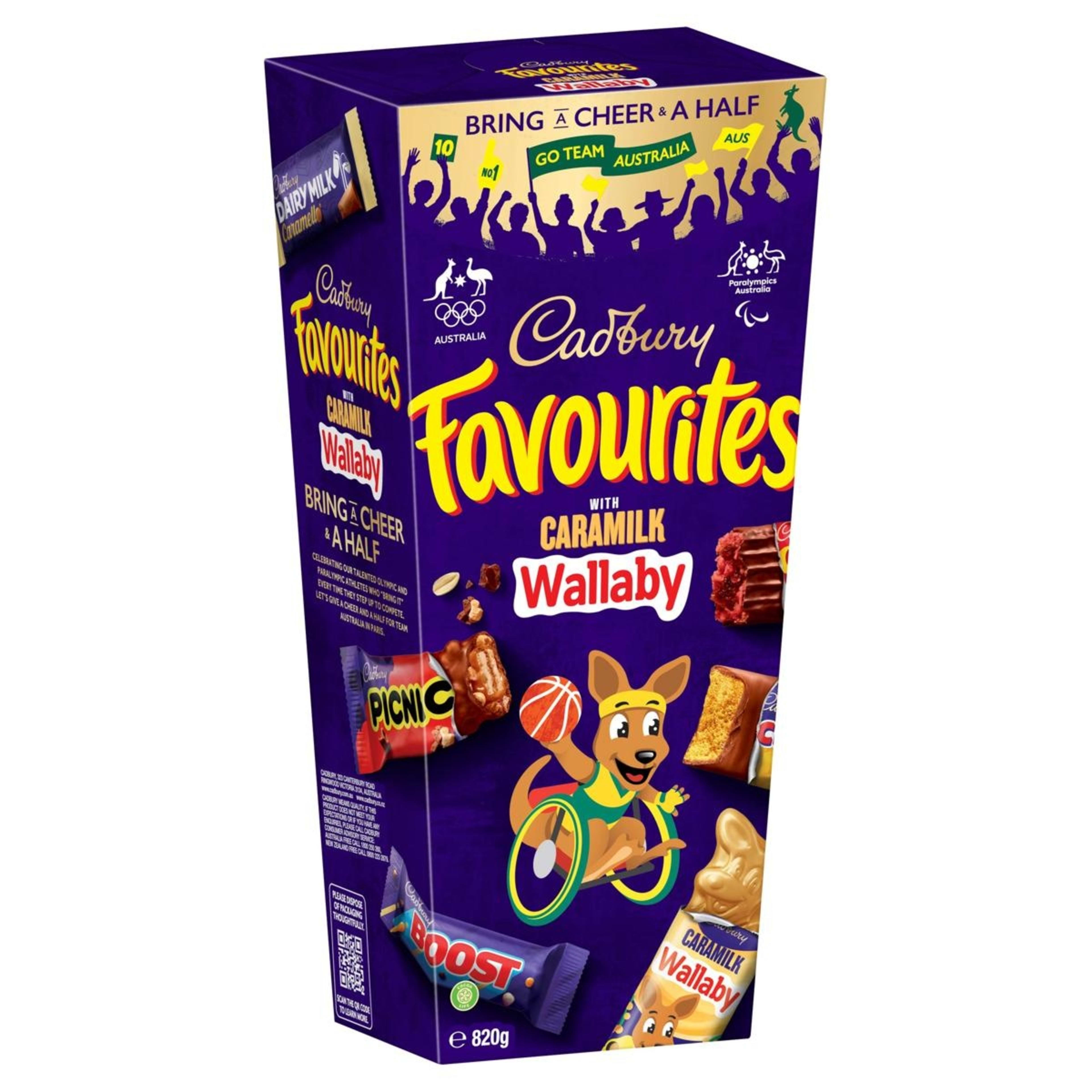 1 Cadbury Favourites 820g