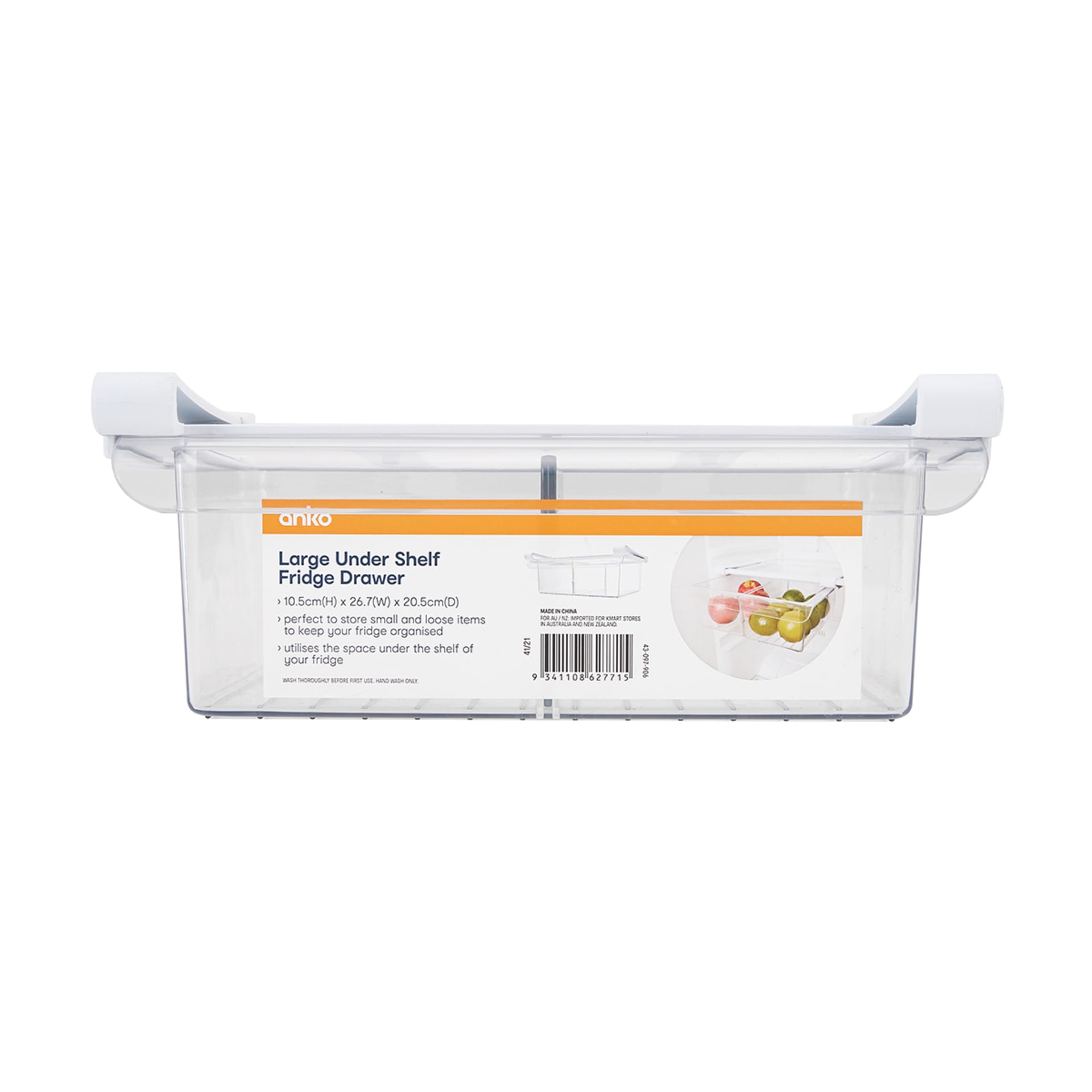 Large Under Shelf Fridge Drawer Kmart