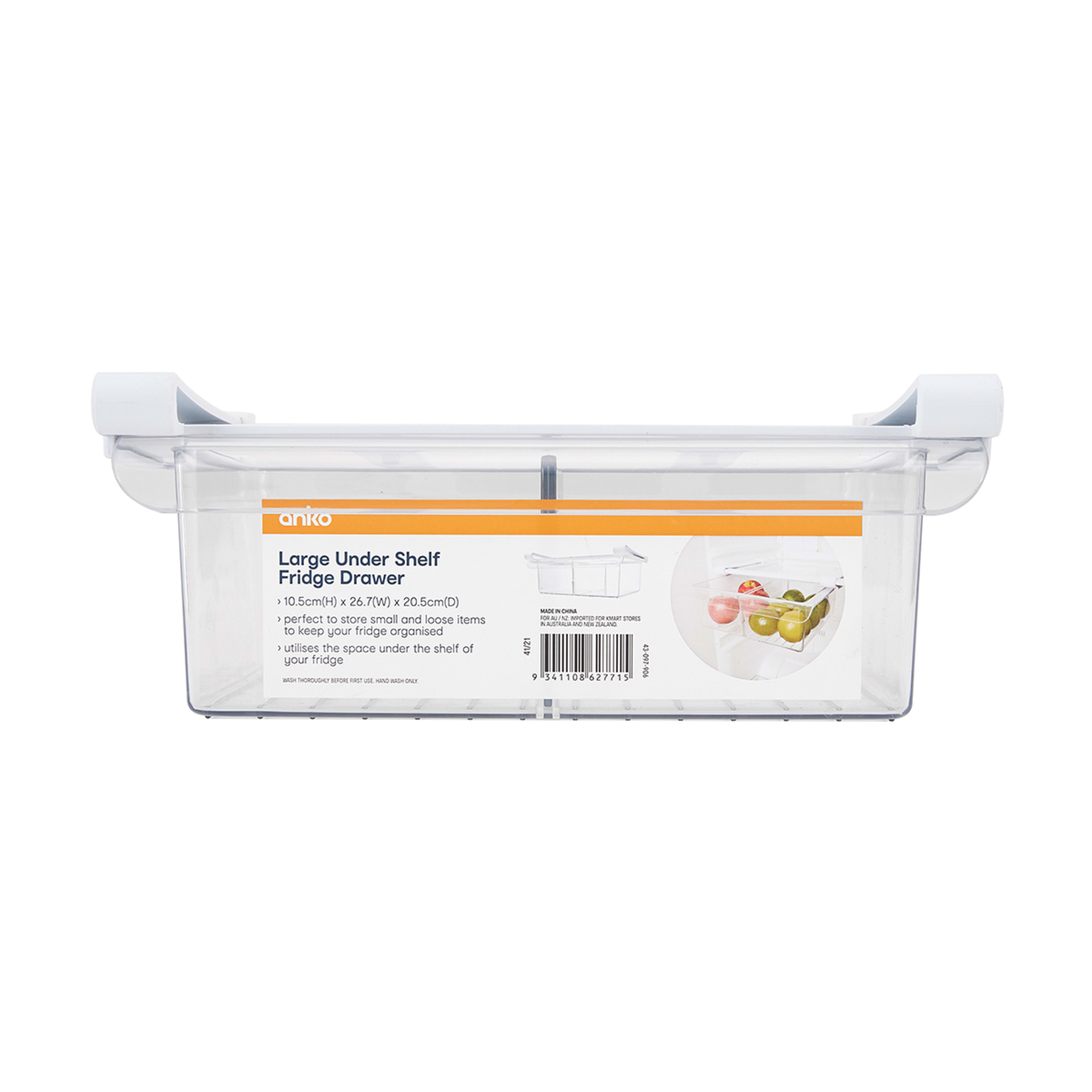 Large Under Shelf Fridge Drawer Kmart