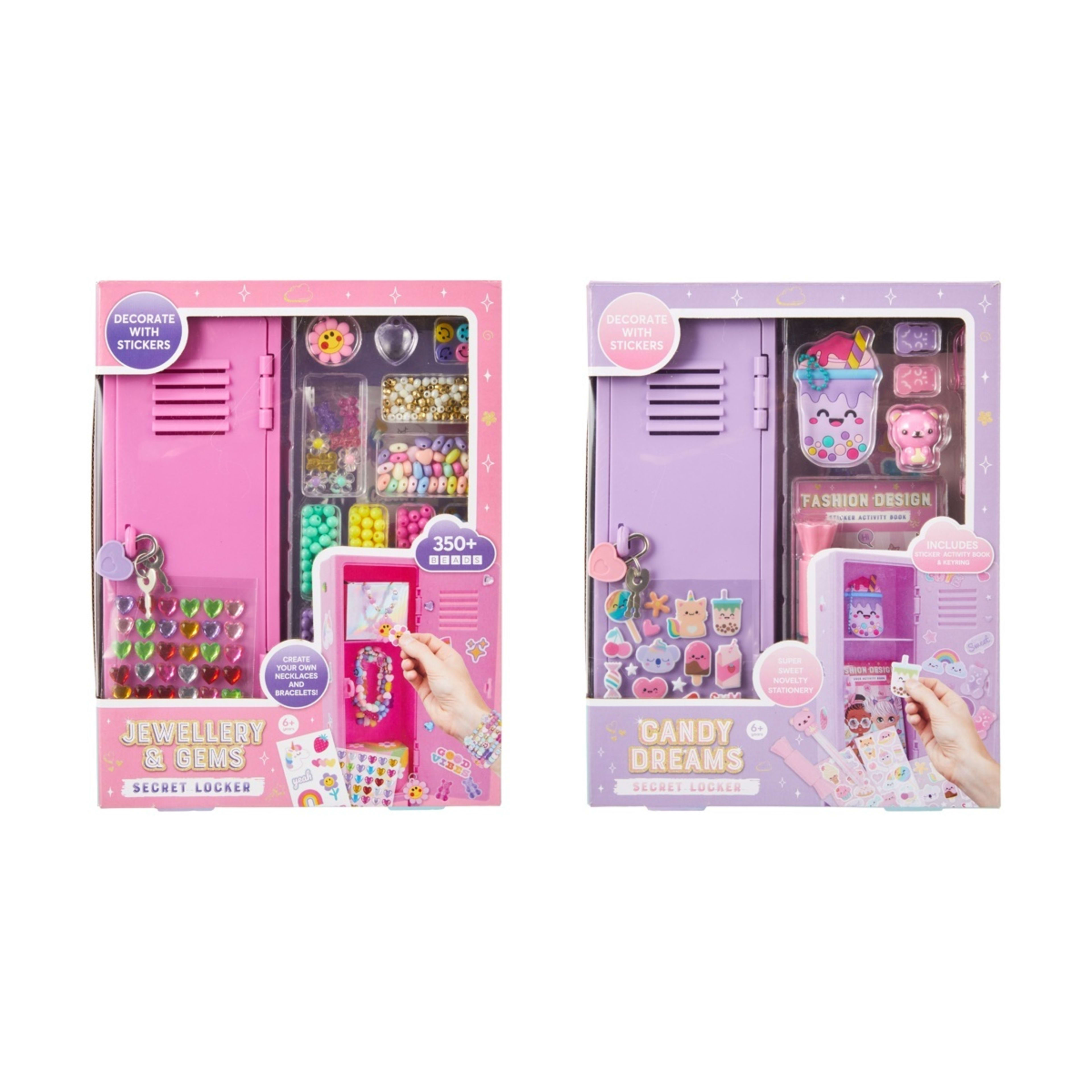 1 Jewellery and Gems Secret Locker - Assorted