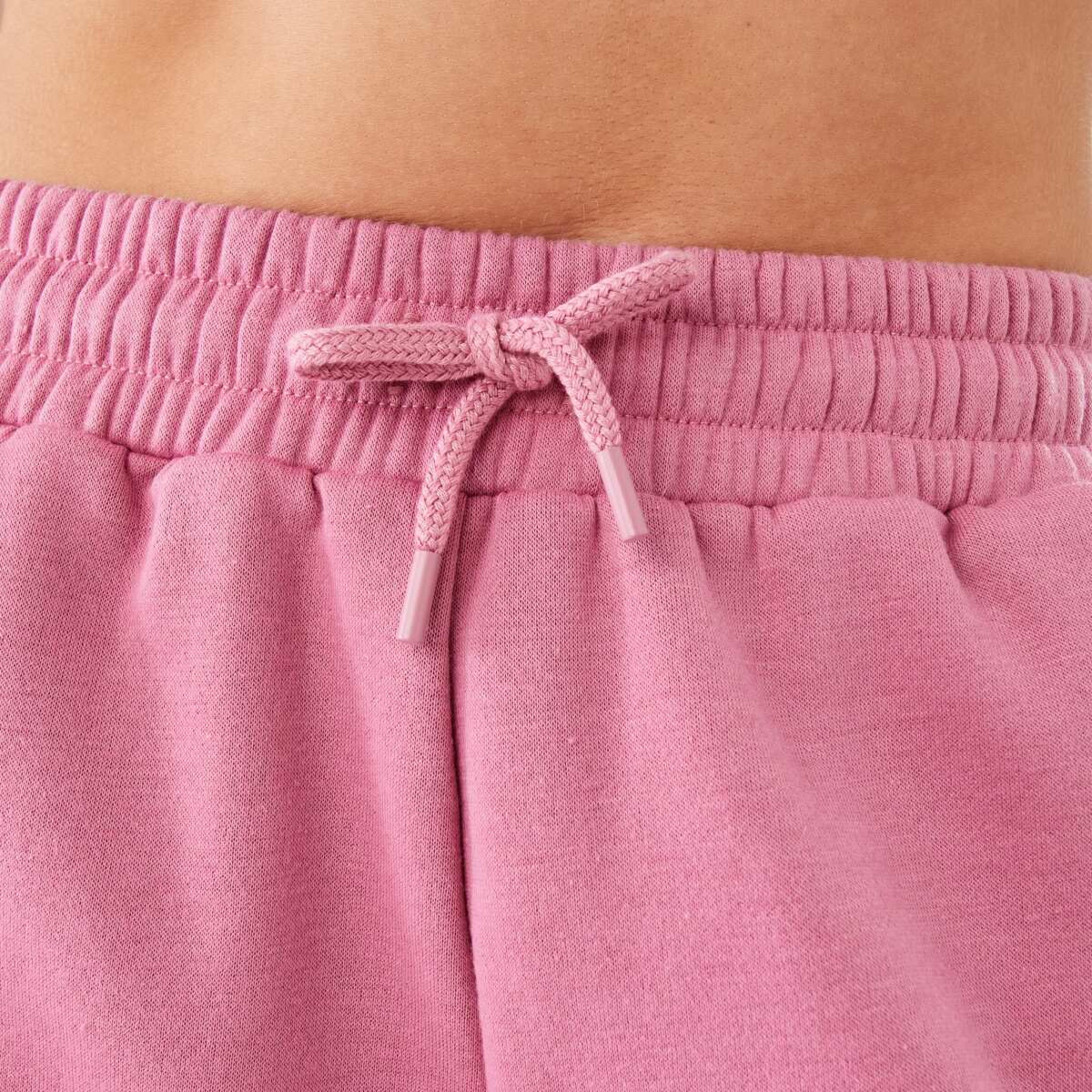 4 Everlast Womens Street Sweat Shorts Everlast Crystal Pink, 4 of 8