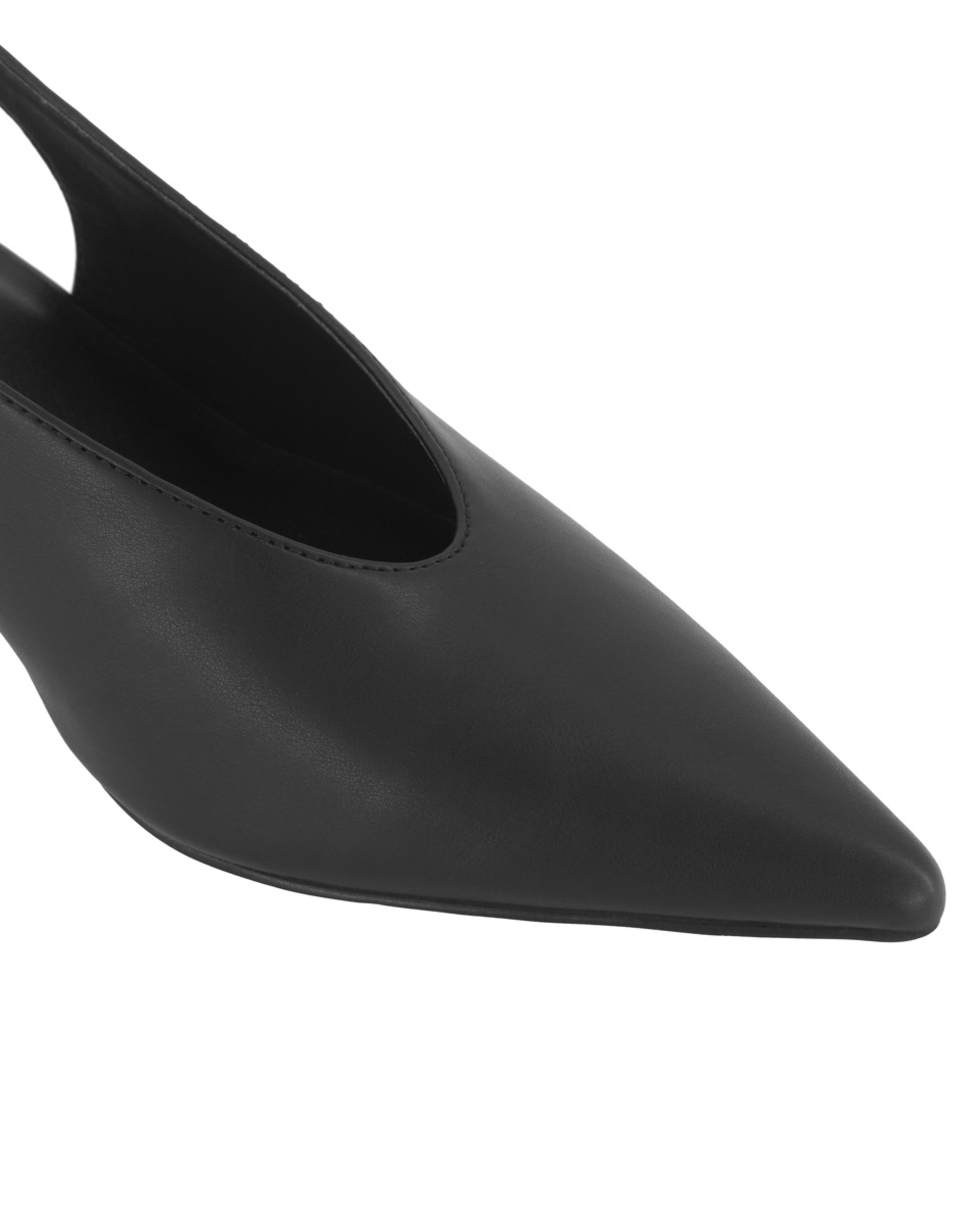 5 High Vamp Kitten Heels Black, 5 of 5